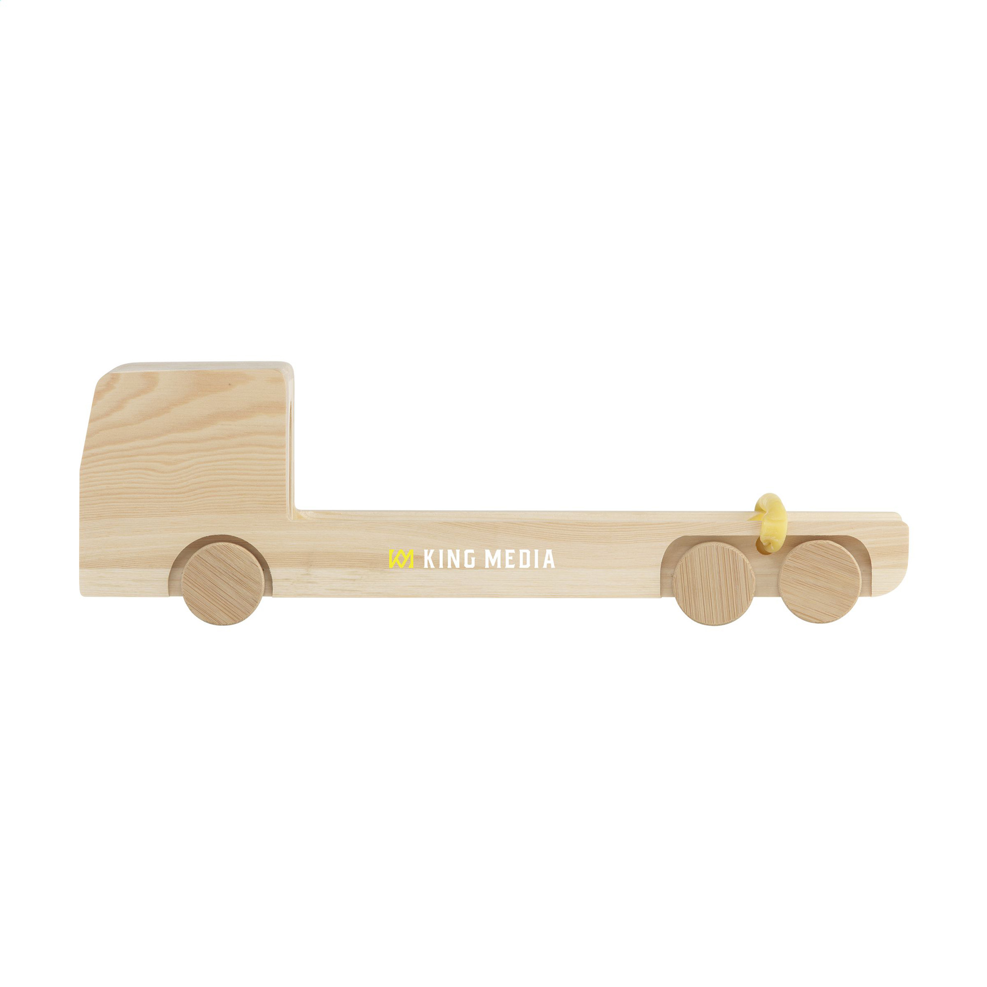 Camion boîte cadeau – Bois FSC | Réutilisable | Pour 1 bouteille | Design ludique