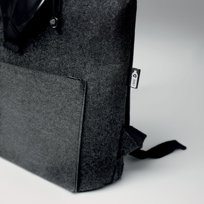 Zaino per laptop - 15 pollici | RPET | Nastro di chiusura | Stampa fino a 4 colori