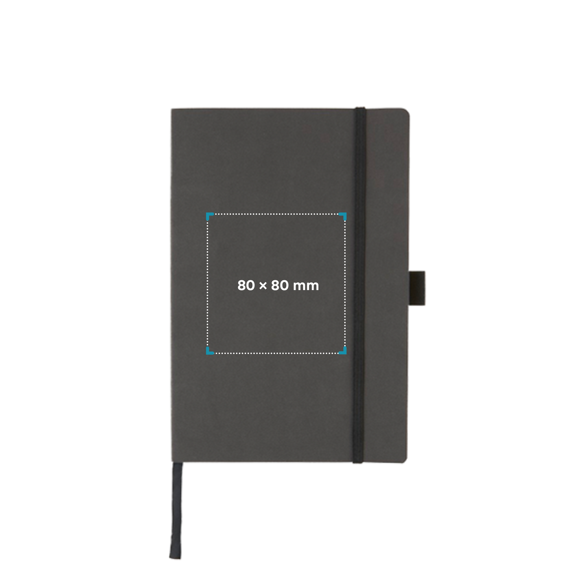Notizbuch Revello - A5 | 80 Blatt | Flex-Cover | Prägung & Druck