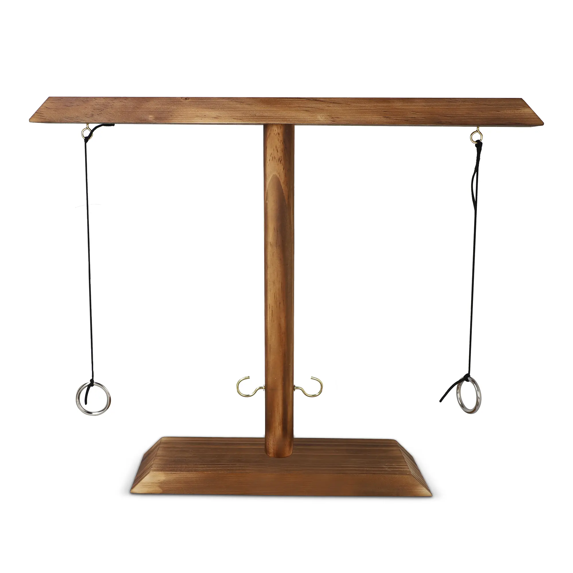 Ring‑Toss Spiel – Holz Tischmodell | Kompaktes Format