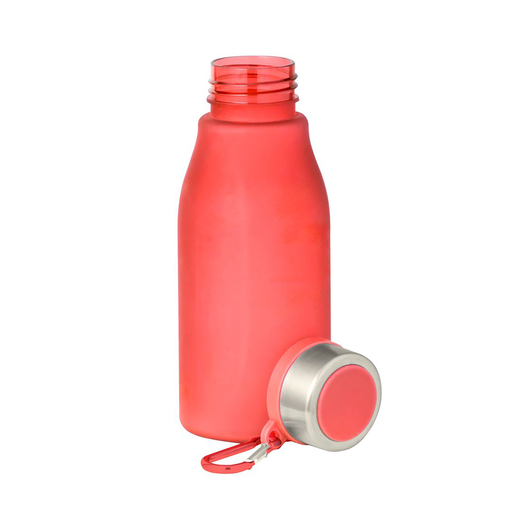 Flasche Milan - 370 ml | RPET | Mit Karabiner