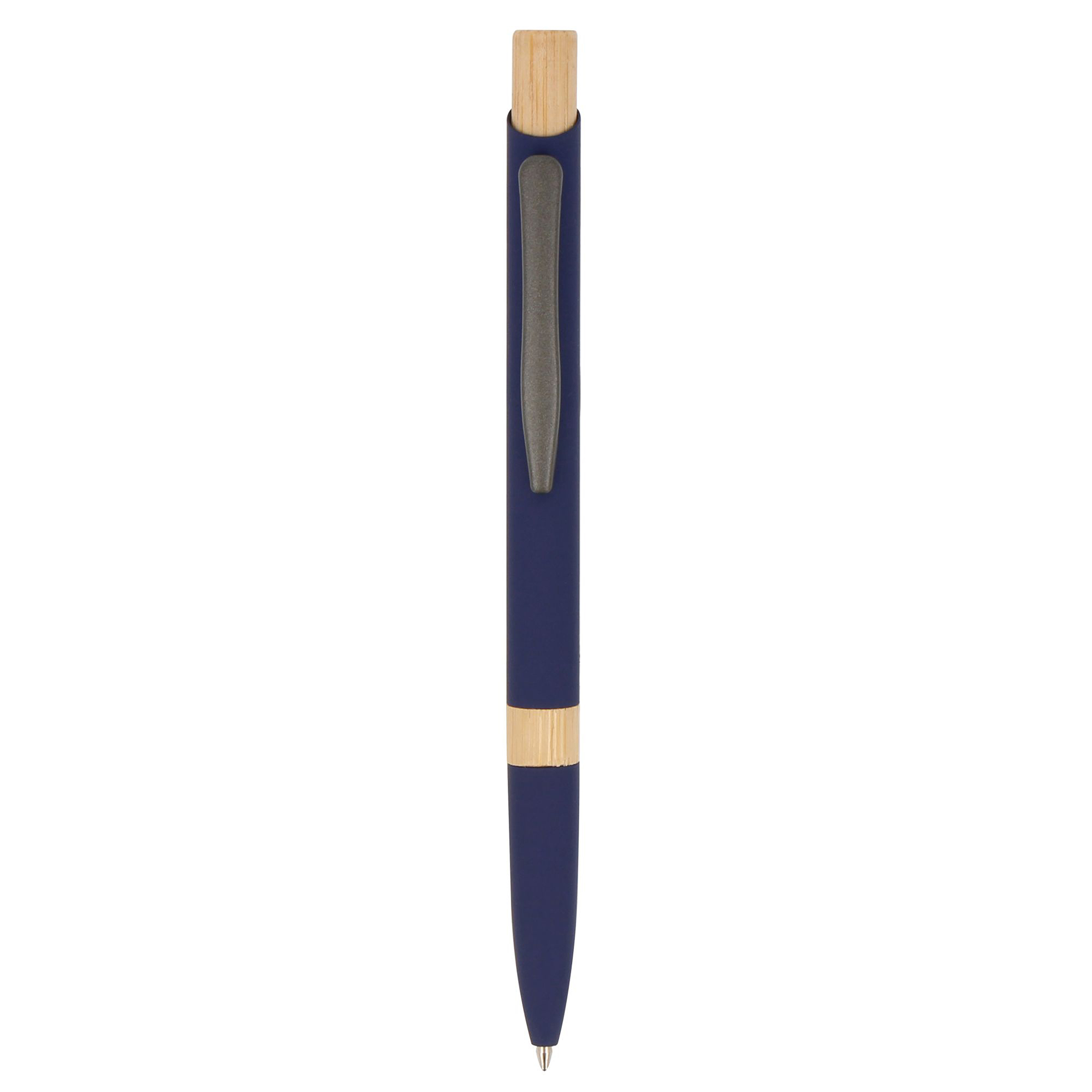 Stylo bille en aluminium recyclé – Design durable | Aluminium recyclé | Mécanisme à pression | Encre bleue