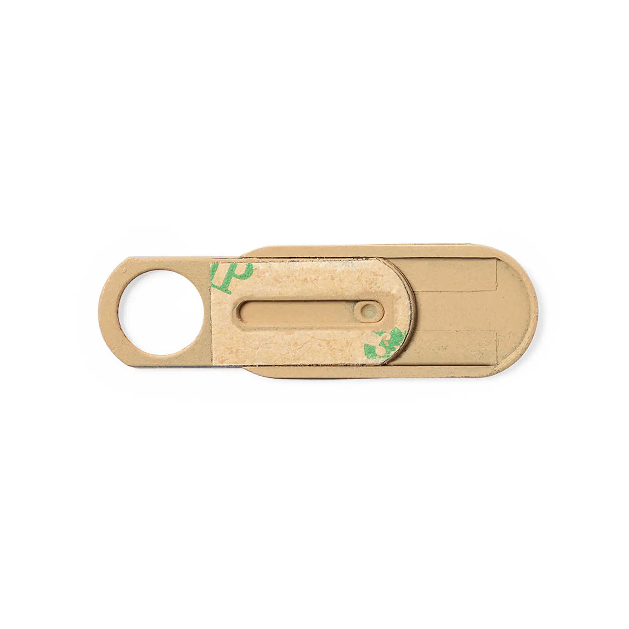 Cache webcam en papier recyclé – Fin | Autocollant | Curseur | Aspect écologique