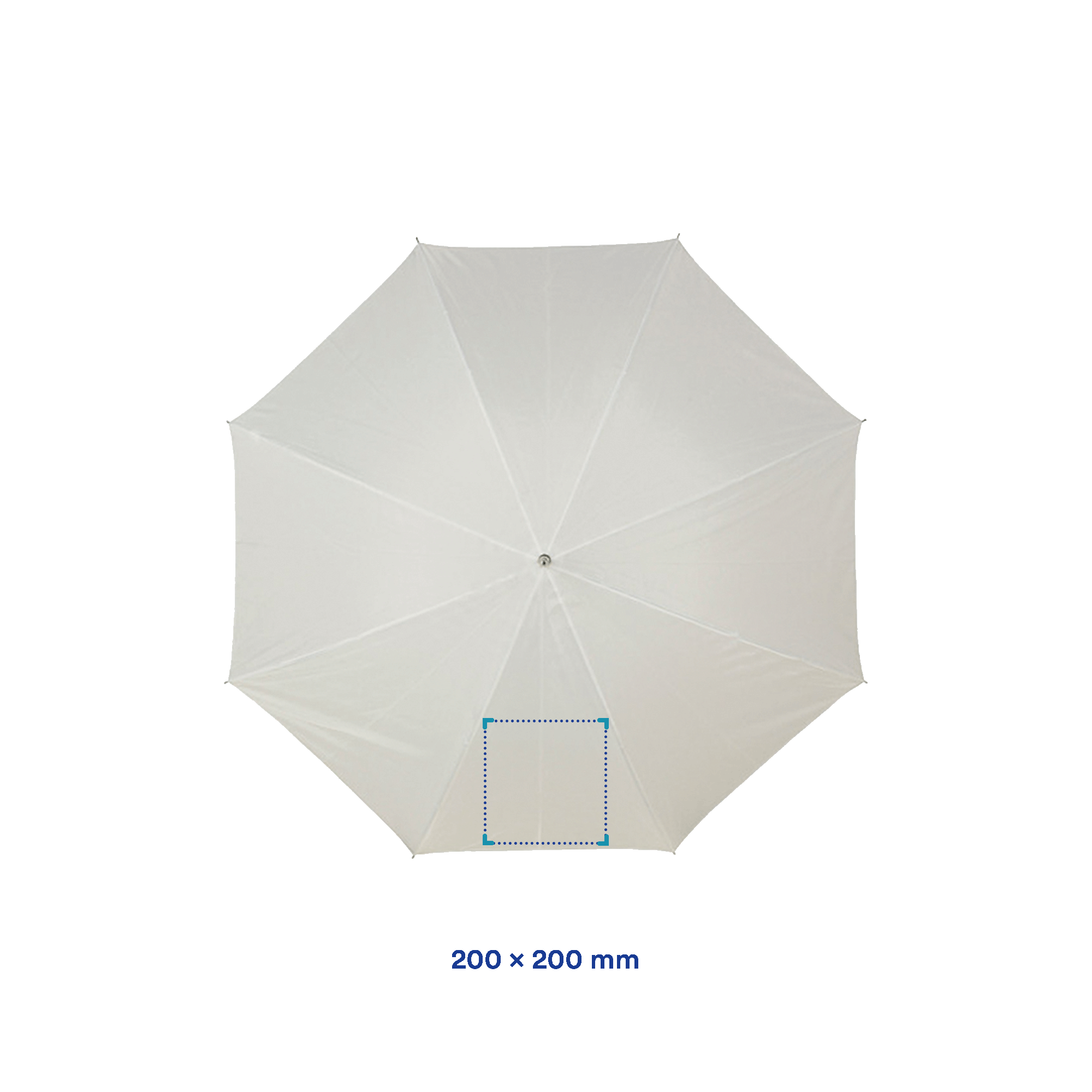 Golfschirm Wien - Ø 103 cm | Metall | Holzgriff