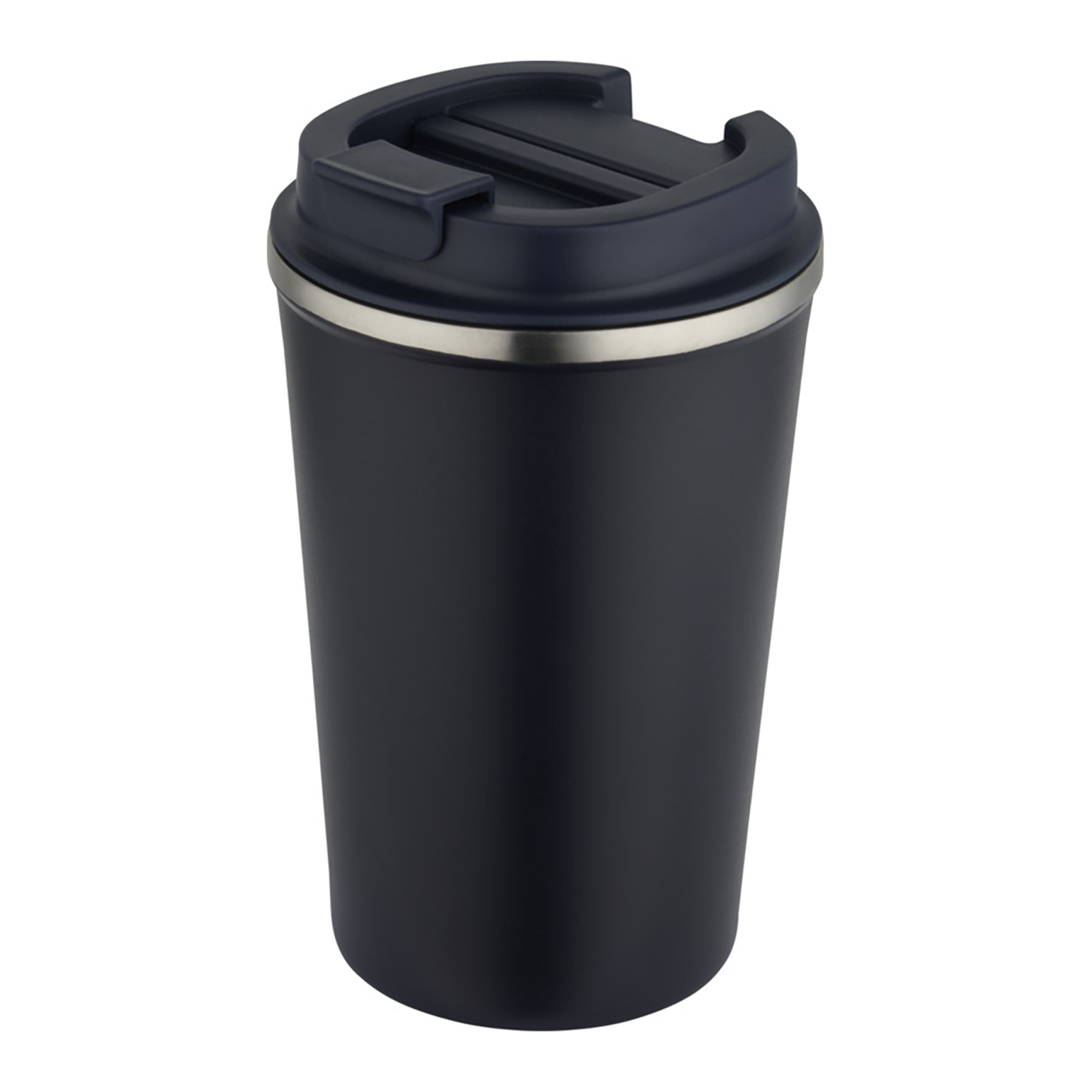 Gobelet isotherme sous vide – 350 ml | Étanche | Couvercle rotatif | Inox