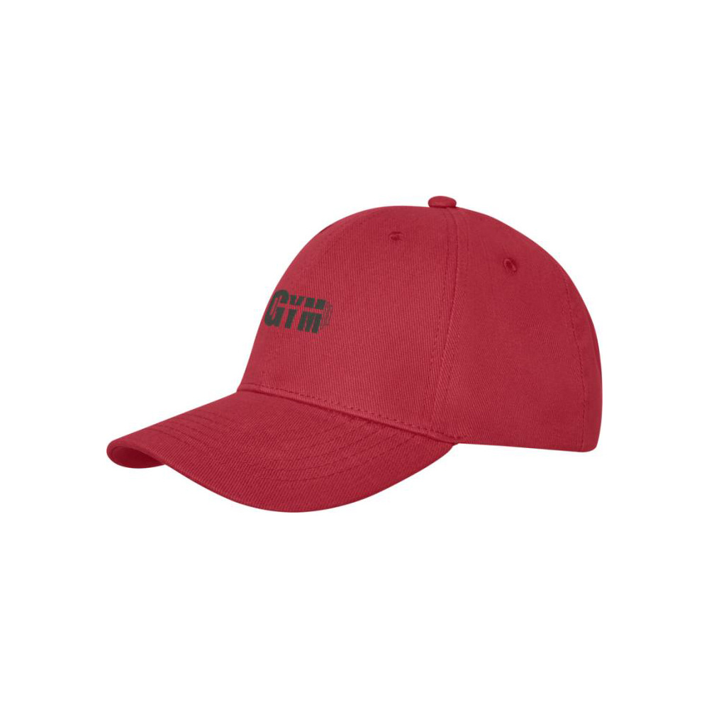 Casquette – 100% coton | 6 panneaux | Visière préformée | Boucle réglable