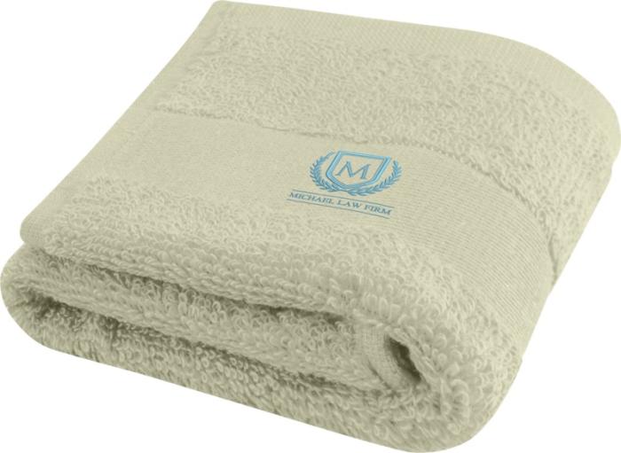 Asciugamano ospite - 50 x 30 cm | 450 gr/mq | Veloce | Ricamo