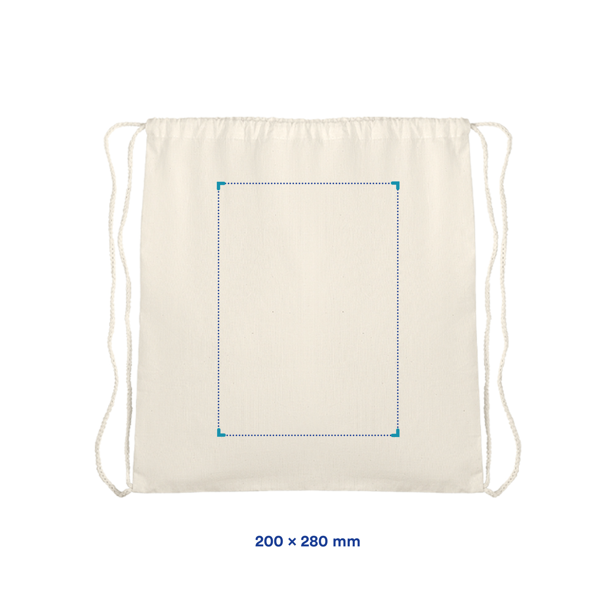 Zaino in cotone riciclato | 140 g/m² | Miglior prezzo