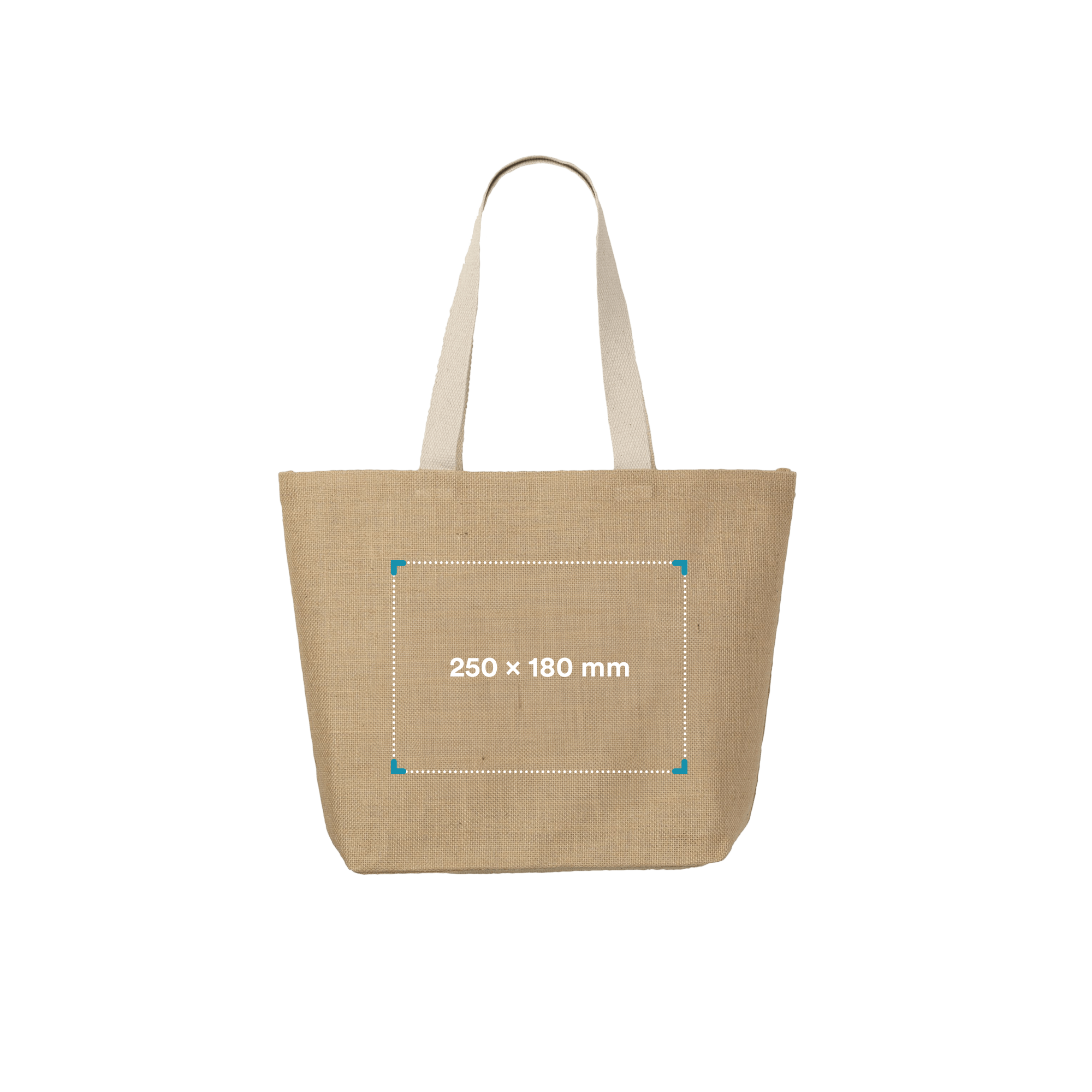 Jute Shopper Bowie - Big | 25 liter | 15 x 48 x 35 cm