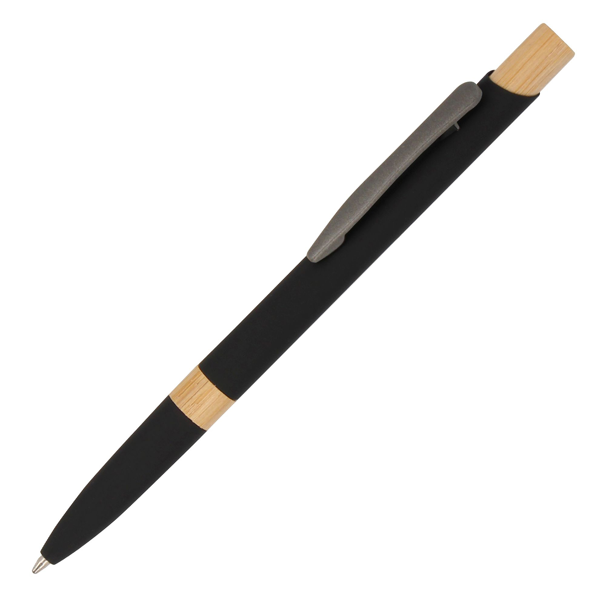 Stylo bille en aluminium recyclé – Design durable | Aluminium recyclé | Mécanisme à pression | Encre bleue