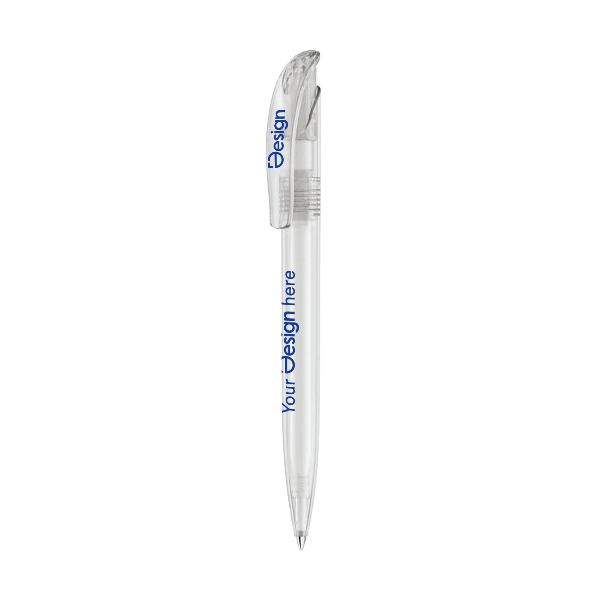 Stylo à bille Senator | Challenger Frosted | Jusqu'à 4 couleurs d'impression