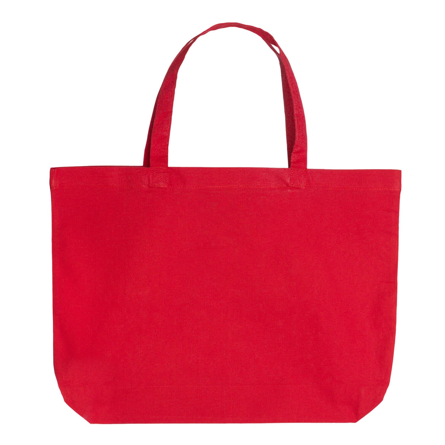 Katoenen shopper Dik - Gekleurd | 155 g/m² | Korte hengsels | Tot 4 kleuren bedrukking