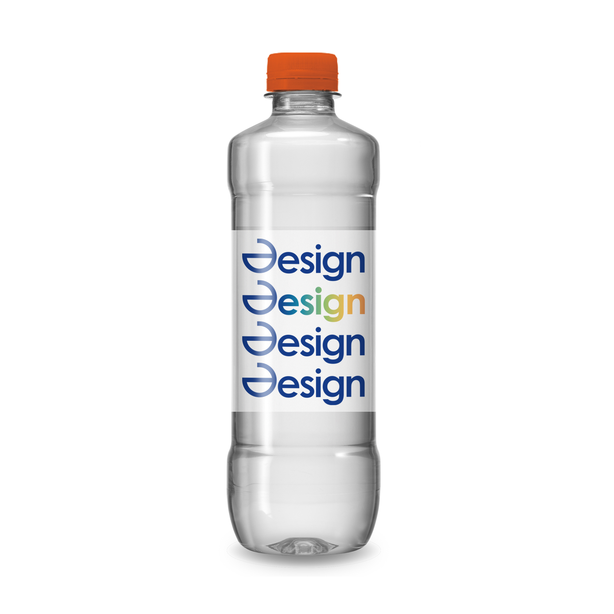 Gevuld waterflesje - 500 ml | RPET | Lekvrij