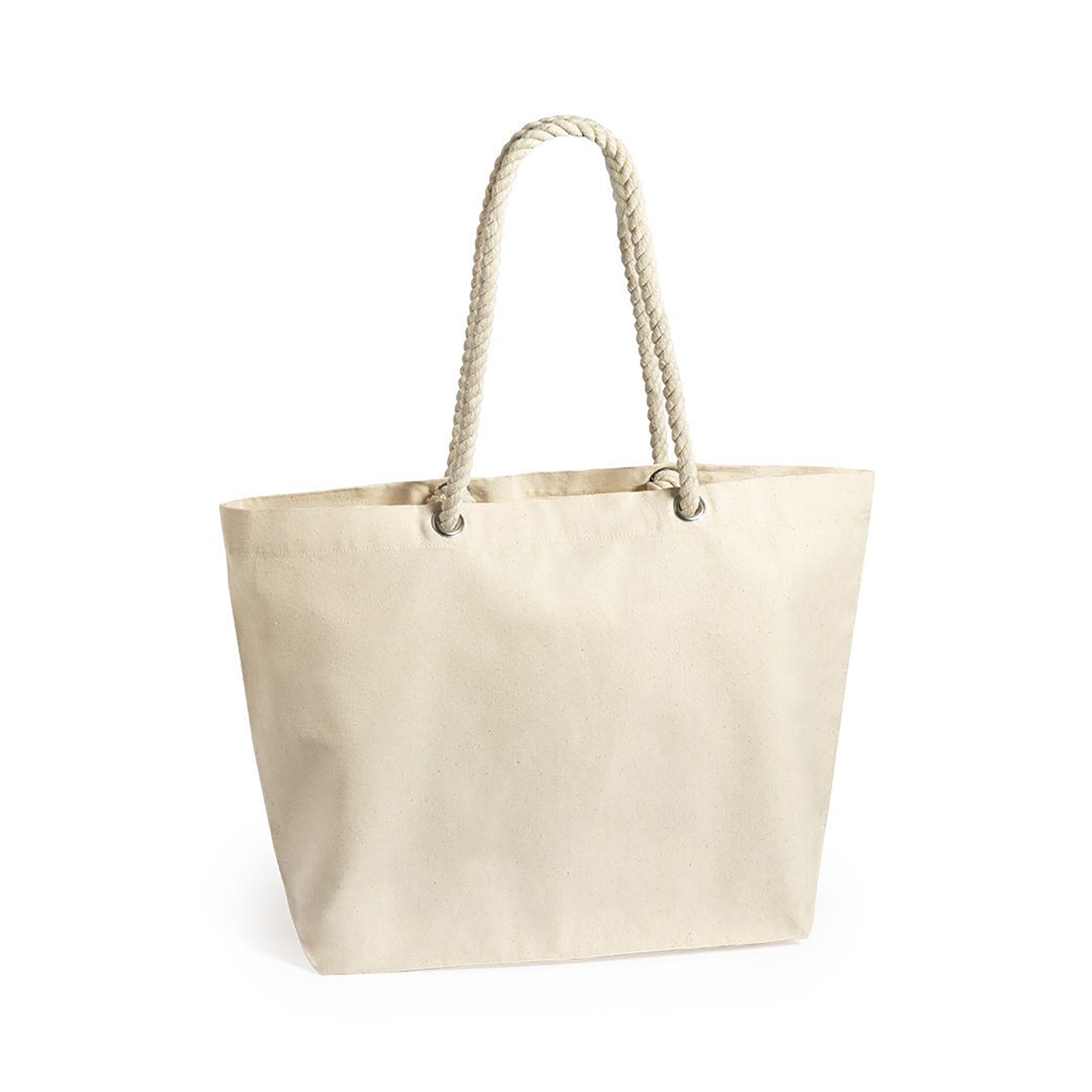 Sac en coton - Coton robuste 220 g/m² | Poignées 90 cm | Capacité 10 kg