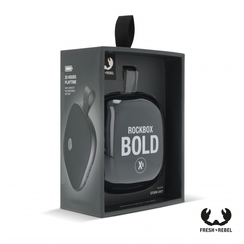 Fresh 'n Rebel Rockbox - Bold XS | Enceinte Bluetooth | Système Rockbox
