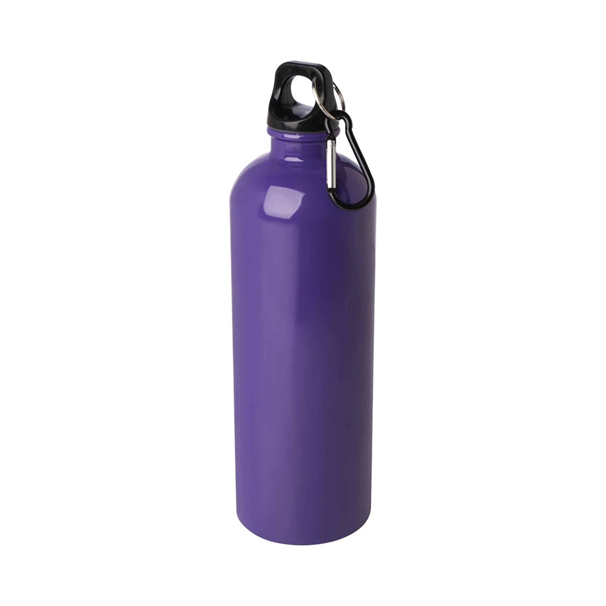 Gourde – 750 ml | Acier Inox Recyclé | Simple Paroi | Mousqueton