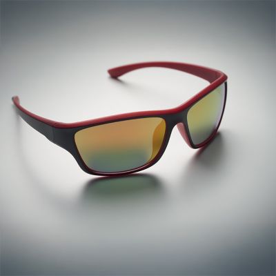 Sonnenbrille DuoTone Sport | UV400 | Zweifarbig | Verspiegelte Gläser