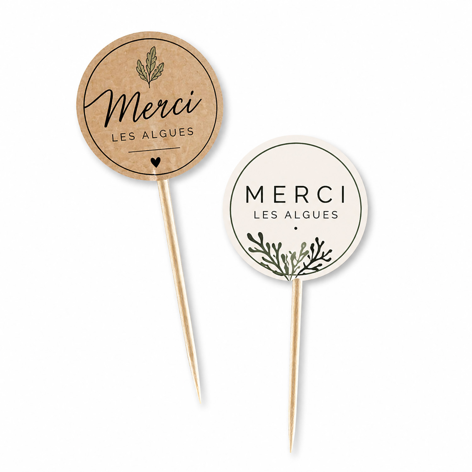 Mini stecchino rotondo – Versatile e igienico | Ø 40 mm | Uso alimentare | Qualità horeca