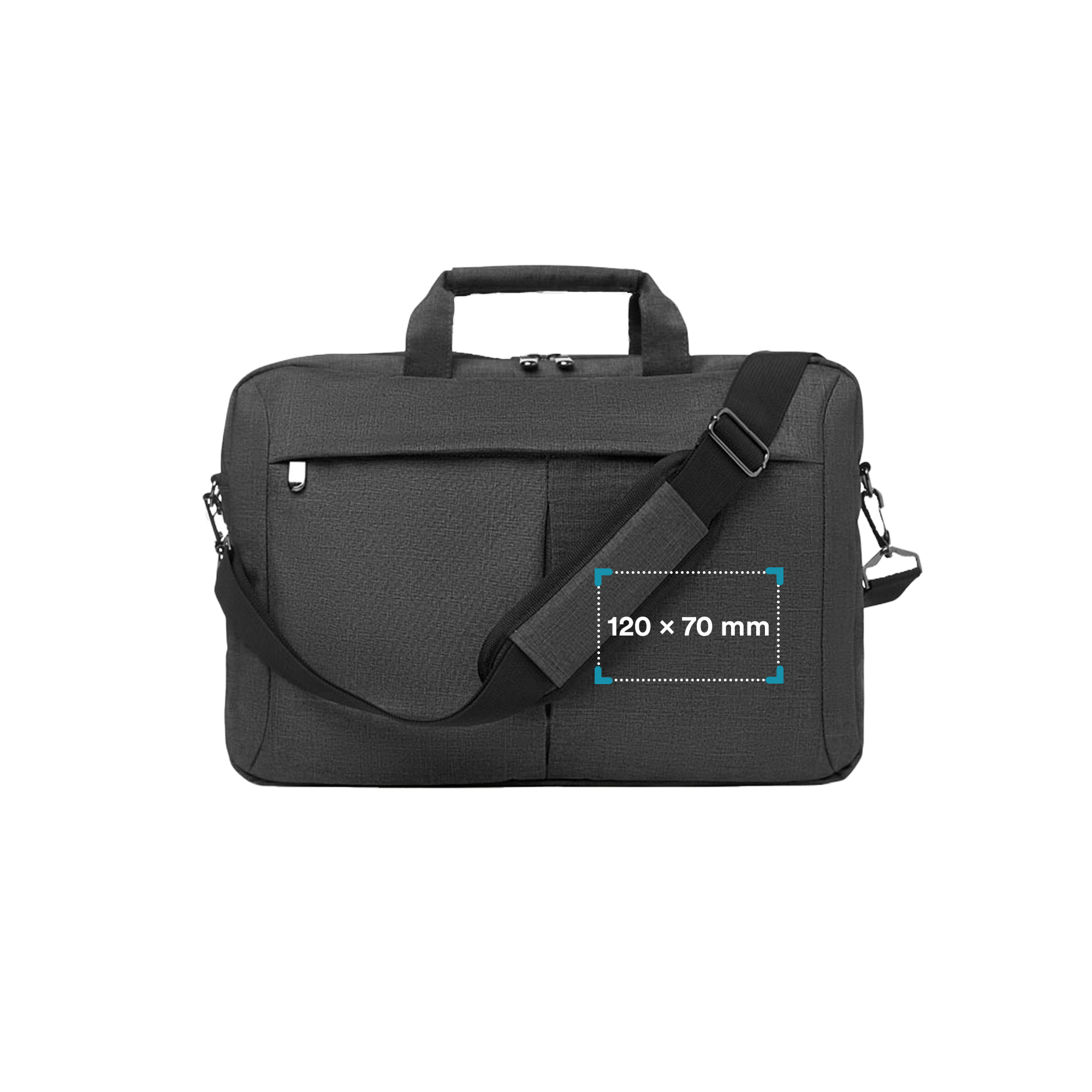 Laptoptas Evan - 15 Inch | Polyester | Ruim hoofdcompartiment