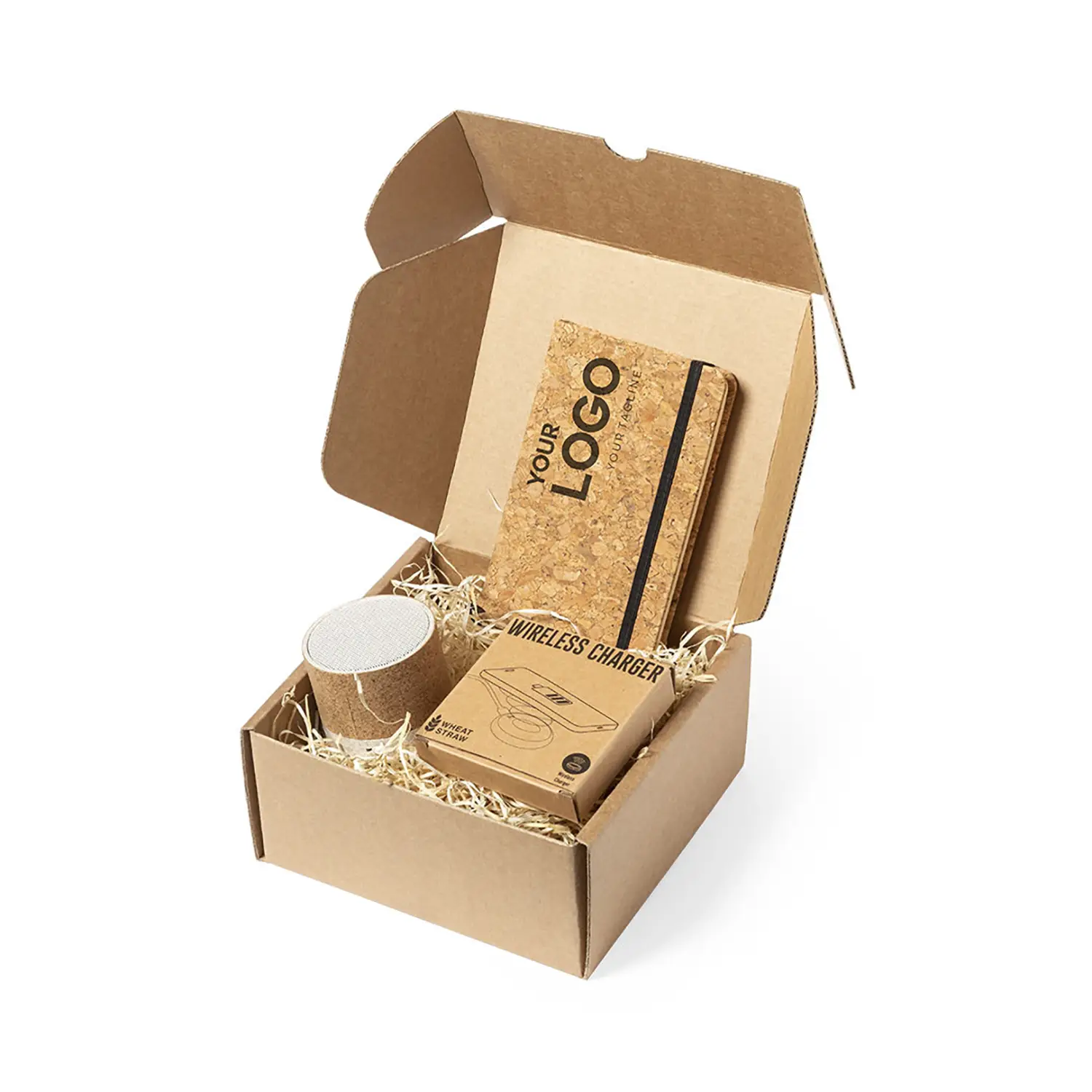 Boîte cadeau – Format S | Carton kraft FSC® | Durable