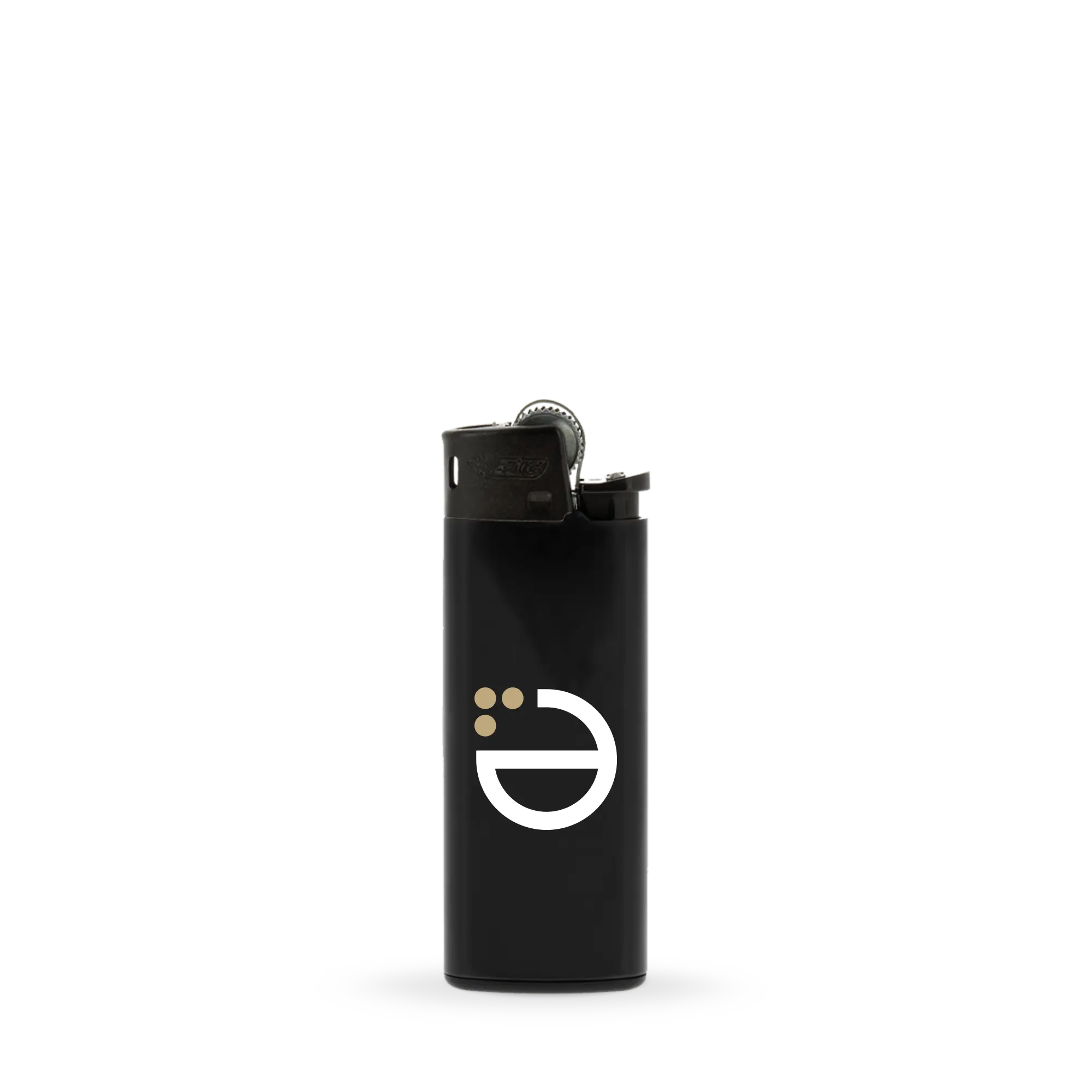 BIC J25 Feuerzeug - Black | Small | Schwarzes Gehäuse
