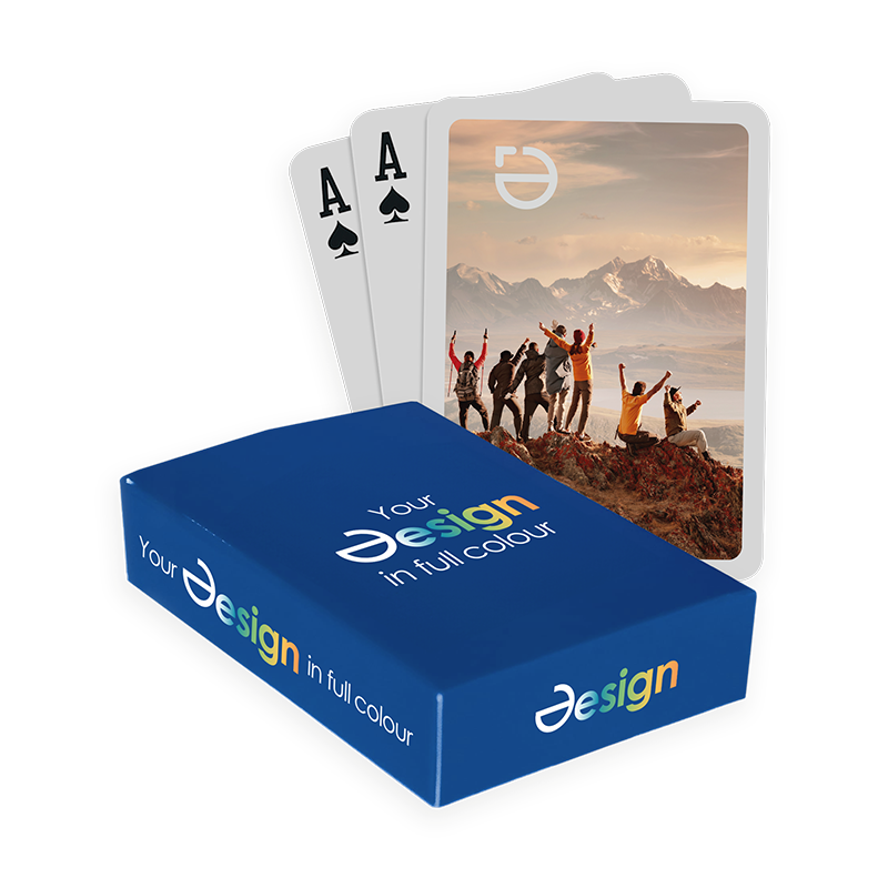 Cartes de poker | Impression sur la boîte et les cartes | Quadrichromie