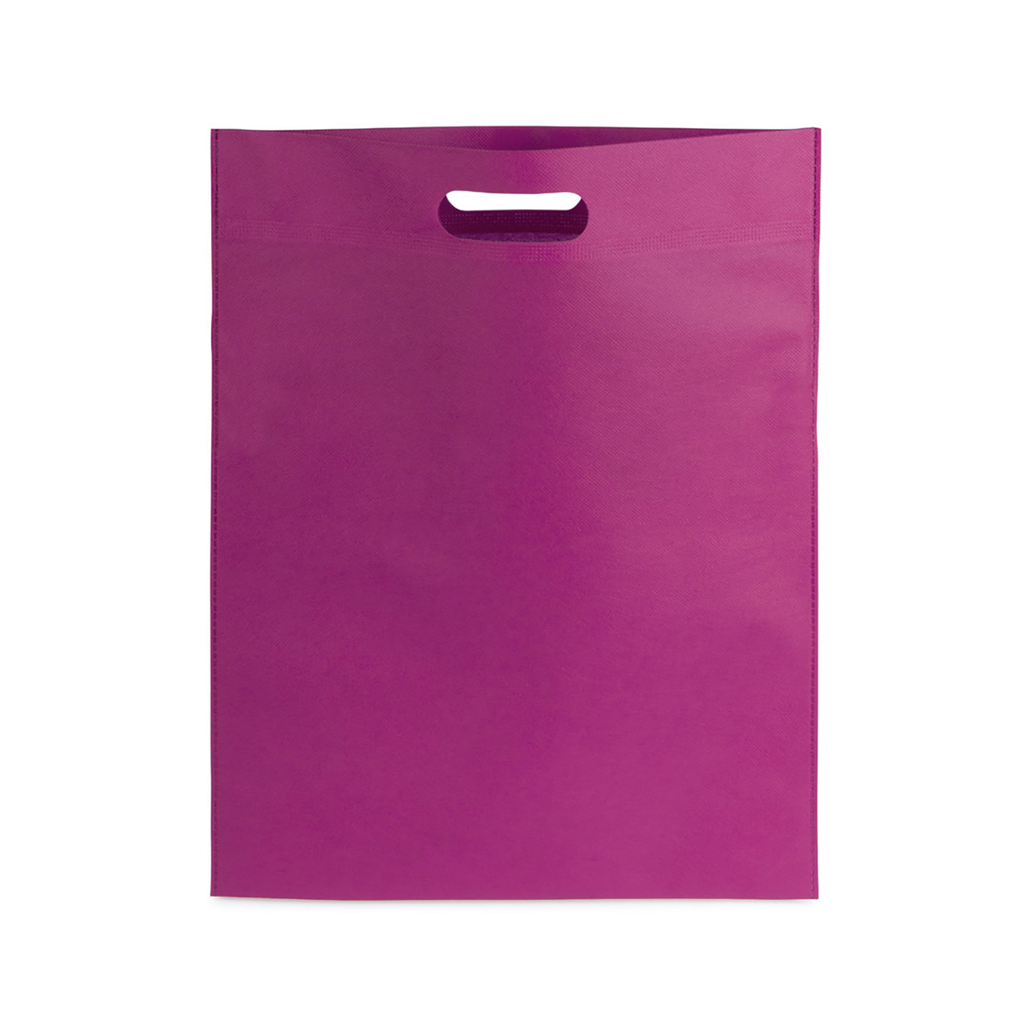 Sac fourre-tout coloré | 43 x 34 cm | Poignées découpées | Impression 1 couleur | Non woven