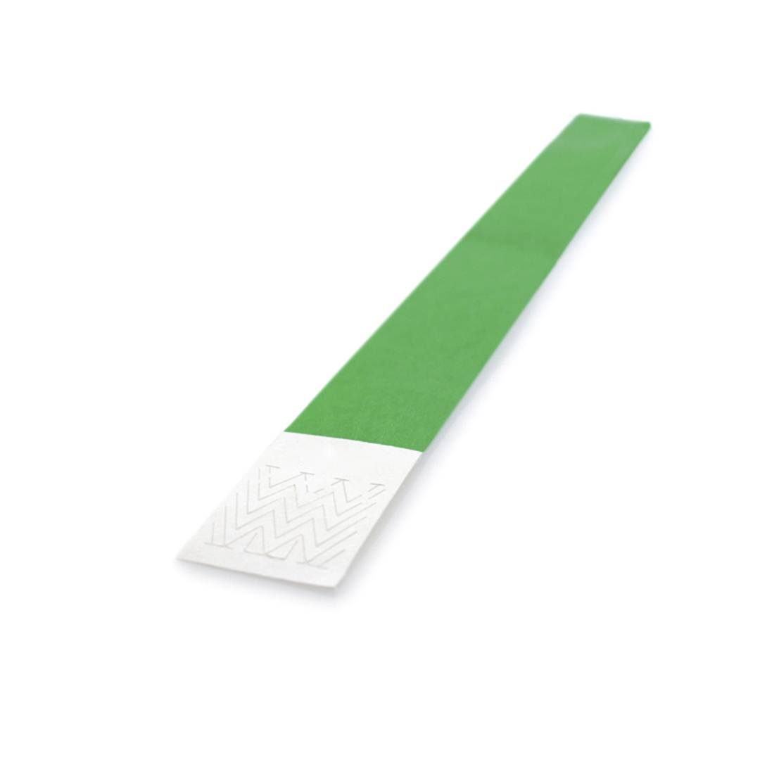 Tyvek polsbandjes - 27 mm | Zwarte opdruk | 258 x 27 mm | Diverse kleuren