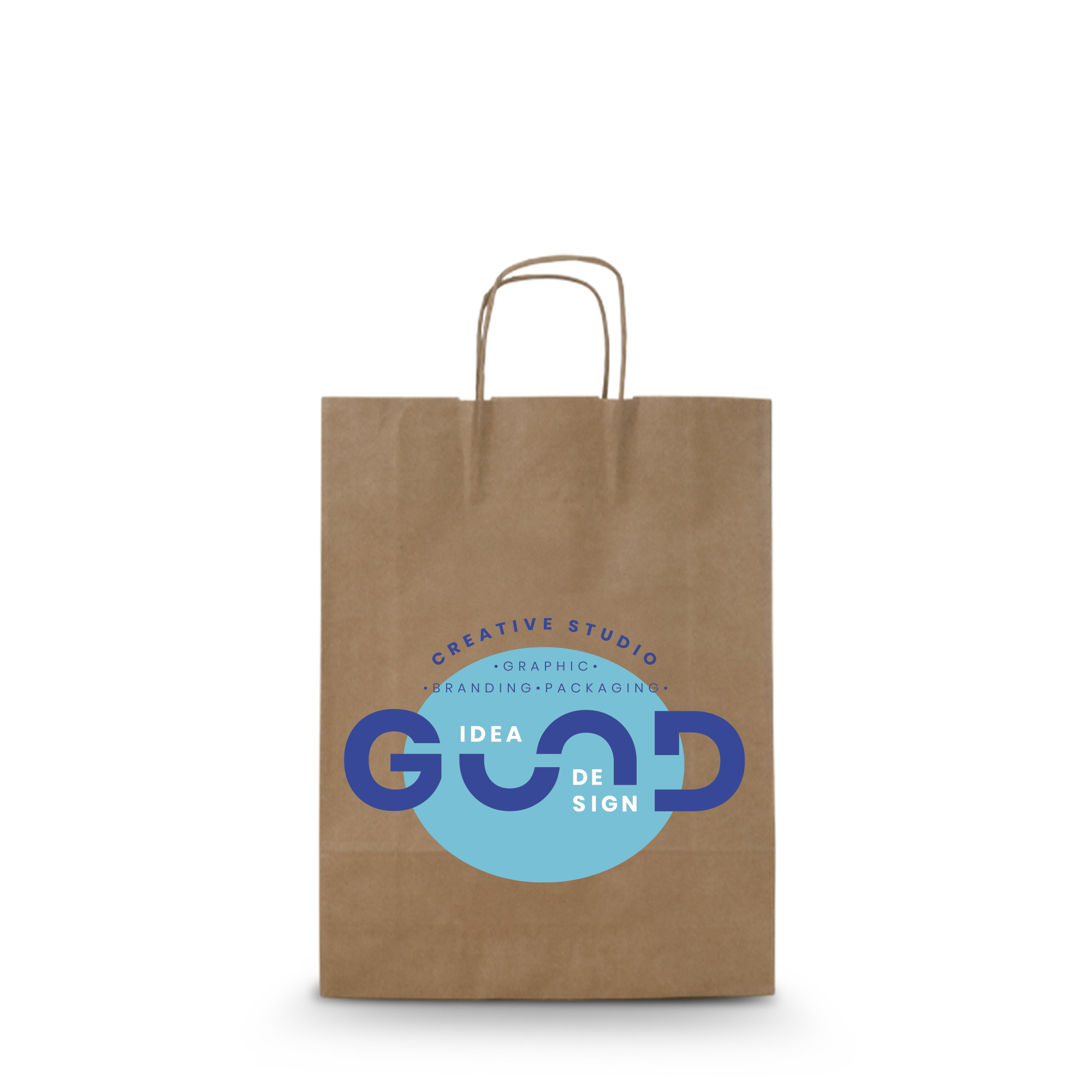 Sac en papier Olly – A4 | 90 g/m² | Quadrichromie | Certifié FSC