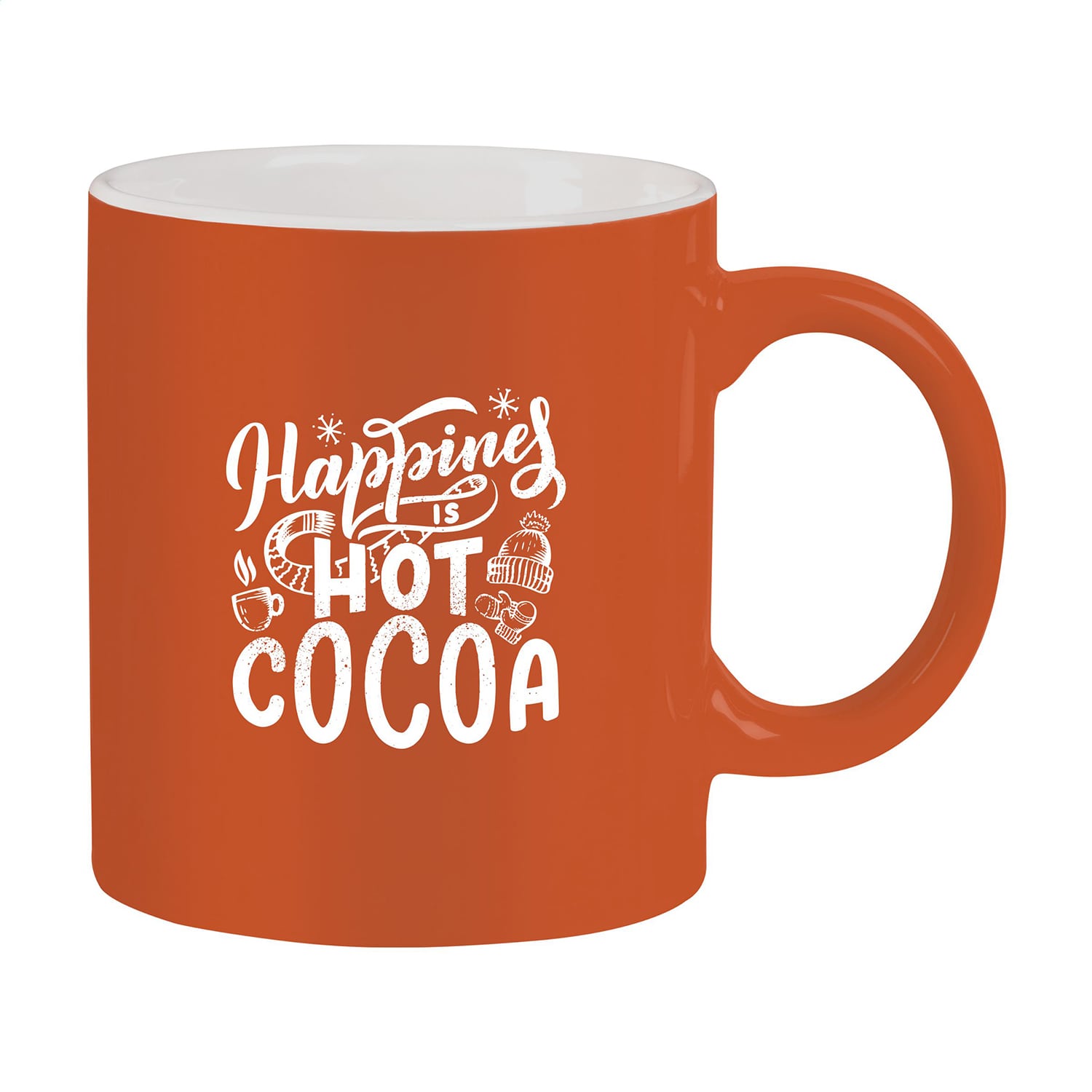 Tasse Kitty - 350 ml | Farbig + weiße Innenseite | 1-4 Farbdruck