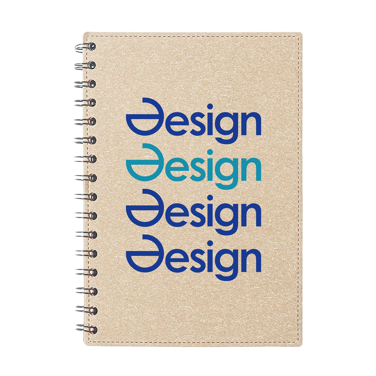 Notizbuch Fleur - A5 | 80 Blatt | Liniert | Recyceltes Hardcover