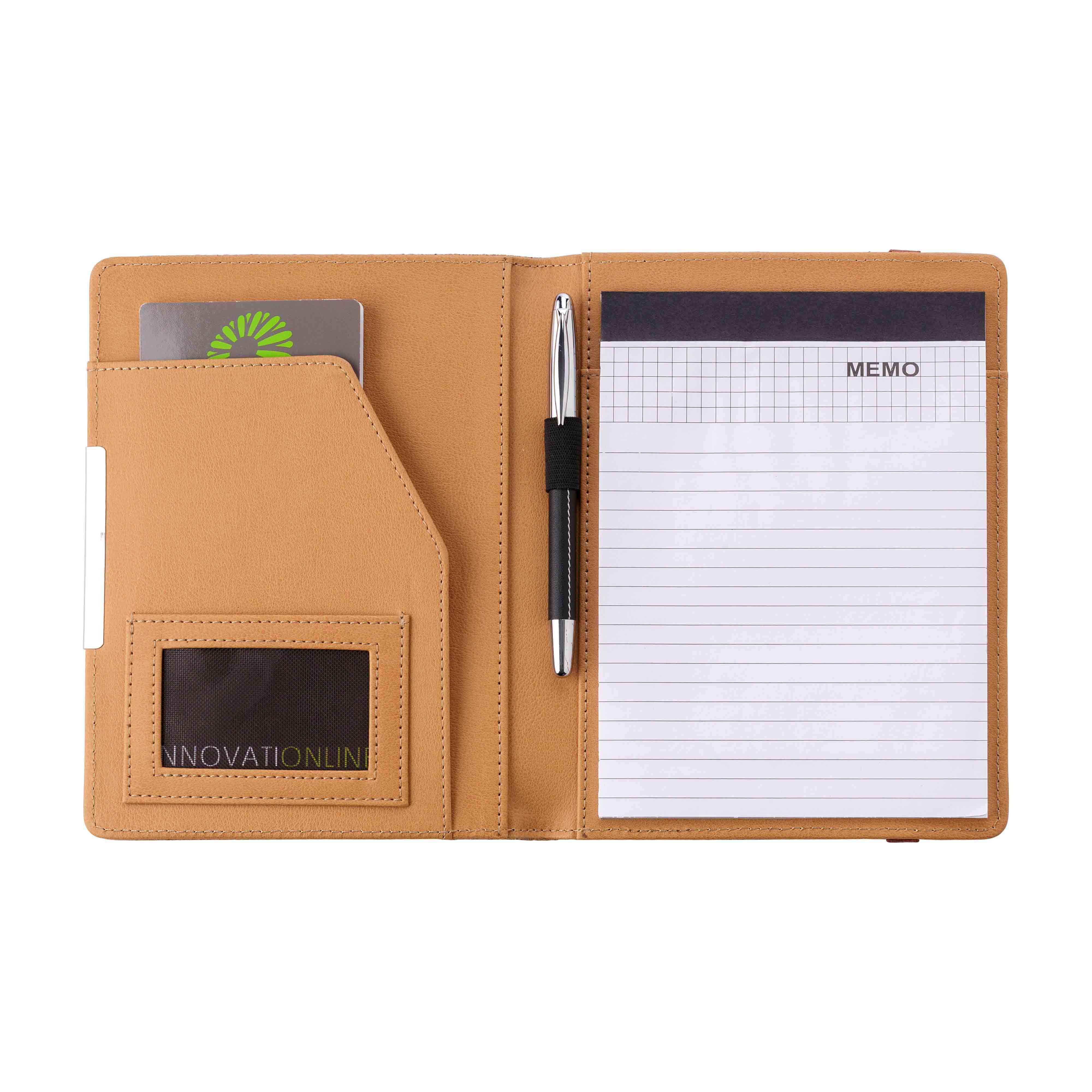 Porte-documents – Liège | Fermeture Élastique | Bloc-notes | Porte-stylo