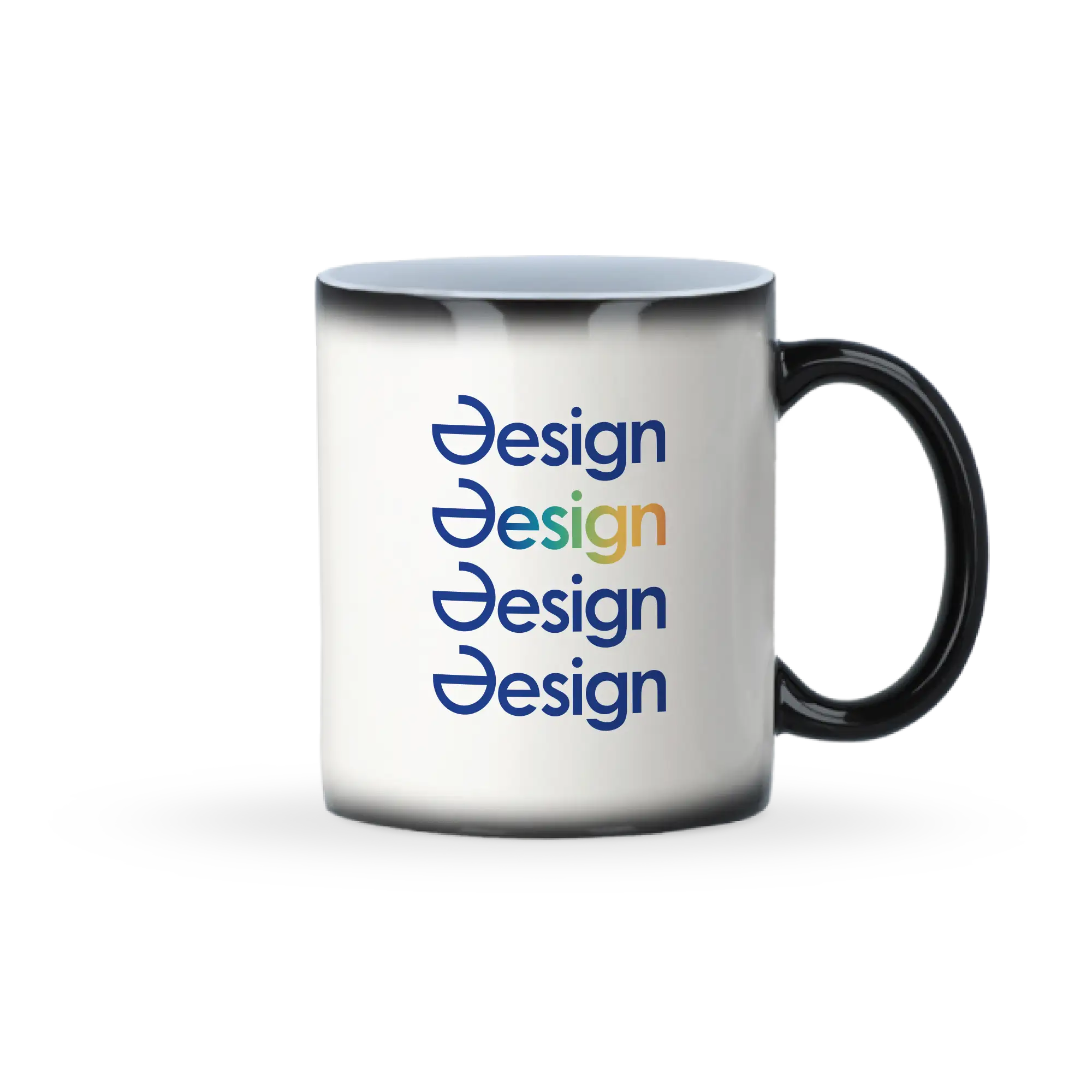 Magische Tasse – 300 ml | Keramik | Farbwechsel-Effekt | Klassische Form