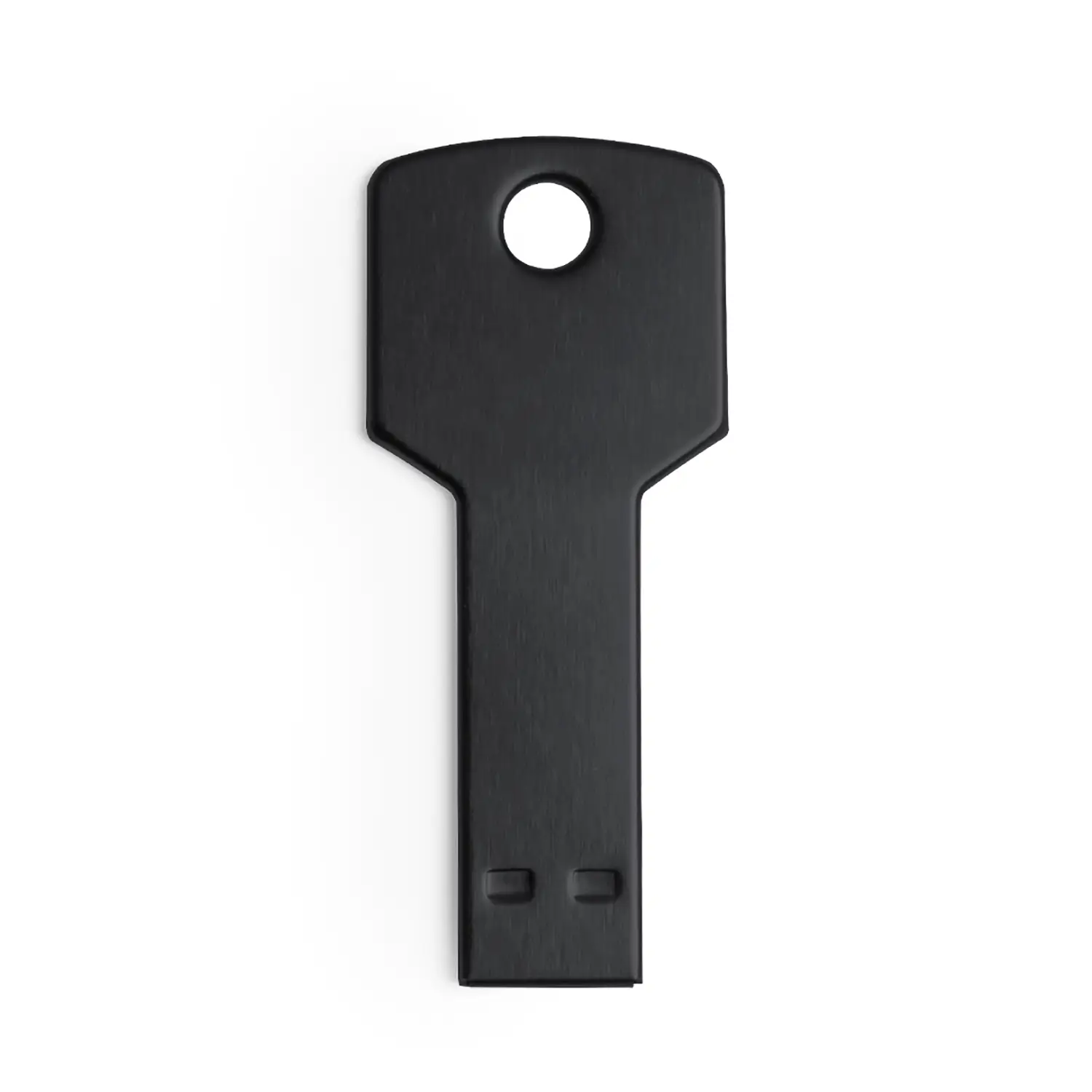 16GB USB-Stick in Schlüsselform – Aluminium | Kompakt | Mit Öse | Metallgehäuse