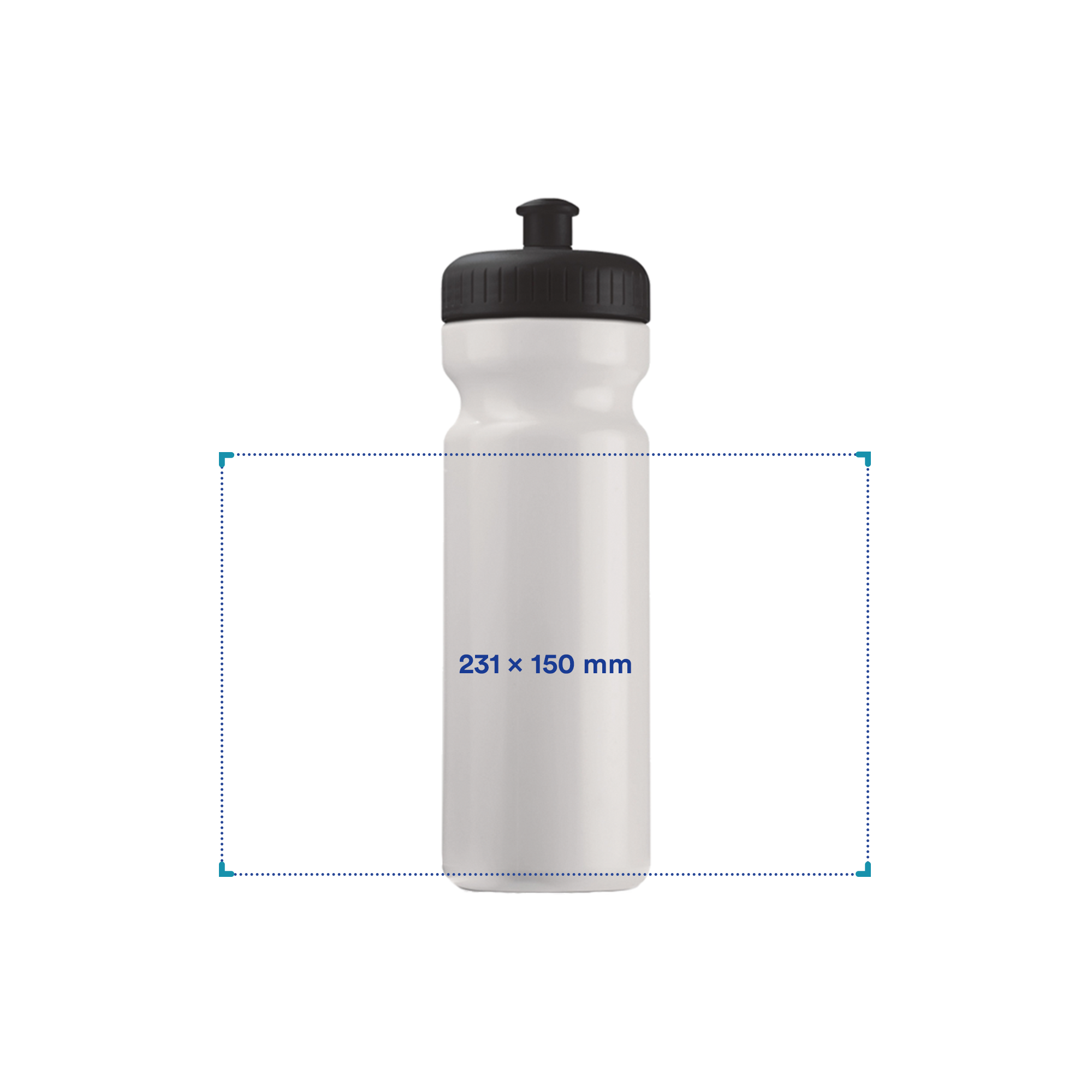 Sportflasche Sava - 750ml | Farbkombi | Vollfarbdruck