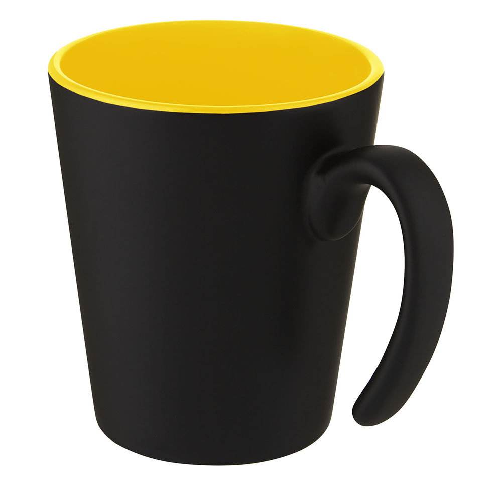 Keramiktasse – 360 ml | Matte Außenseite | Glänzendes Inneres | Spülmaschinen- & mikrowellengeeignet