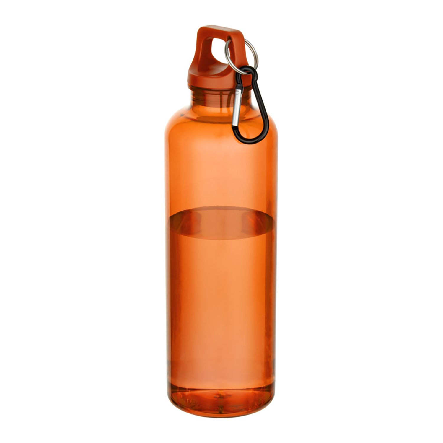 Trinkflasche – Leicht & nachhaltig | 750 ml | RCS recycelter Kunststoff | Mit Karabiner