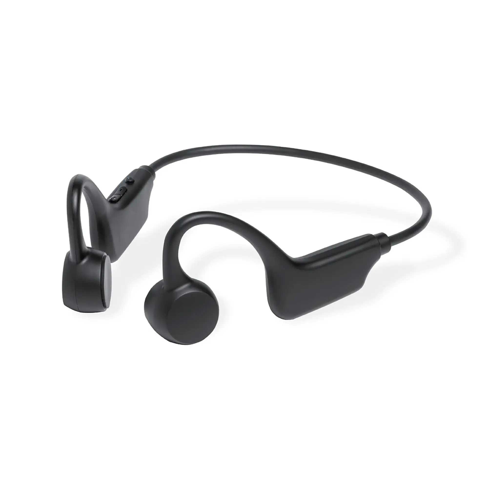 Cuffie a conduzione ossea – Wireless | Resistenti al sudore | Leggere | Nero