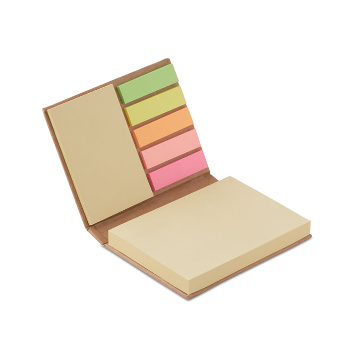 Ensemble de blocs-notes | Grand et petit | Coloré vif | Certifié FSC
