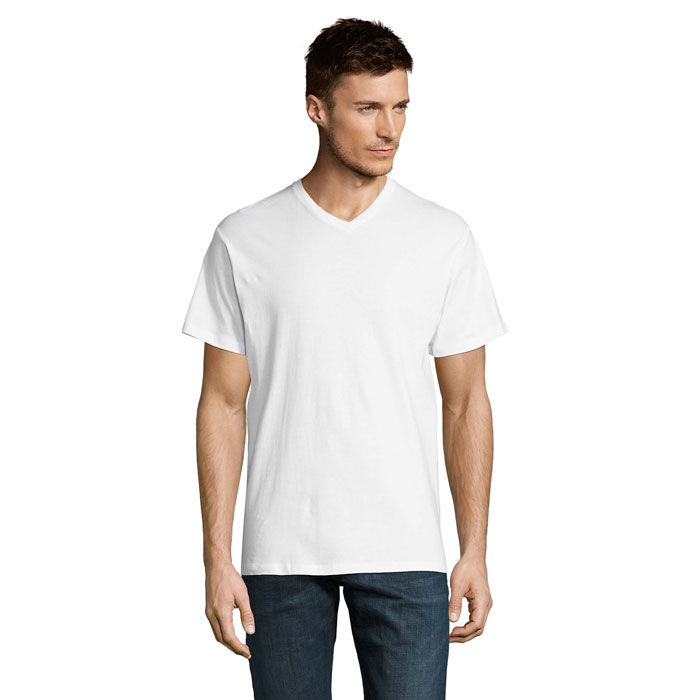 T-shirt Jos - Uomo | 150 g/m² cotone | Collo a V