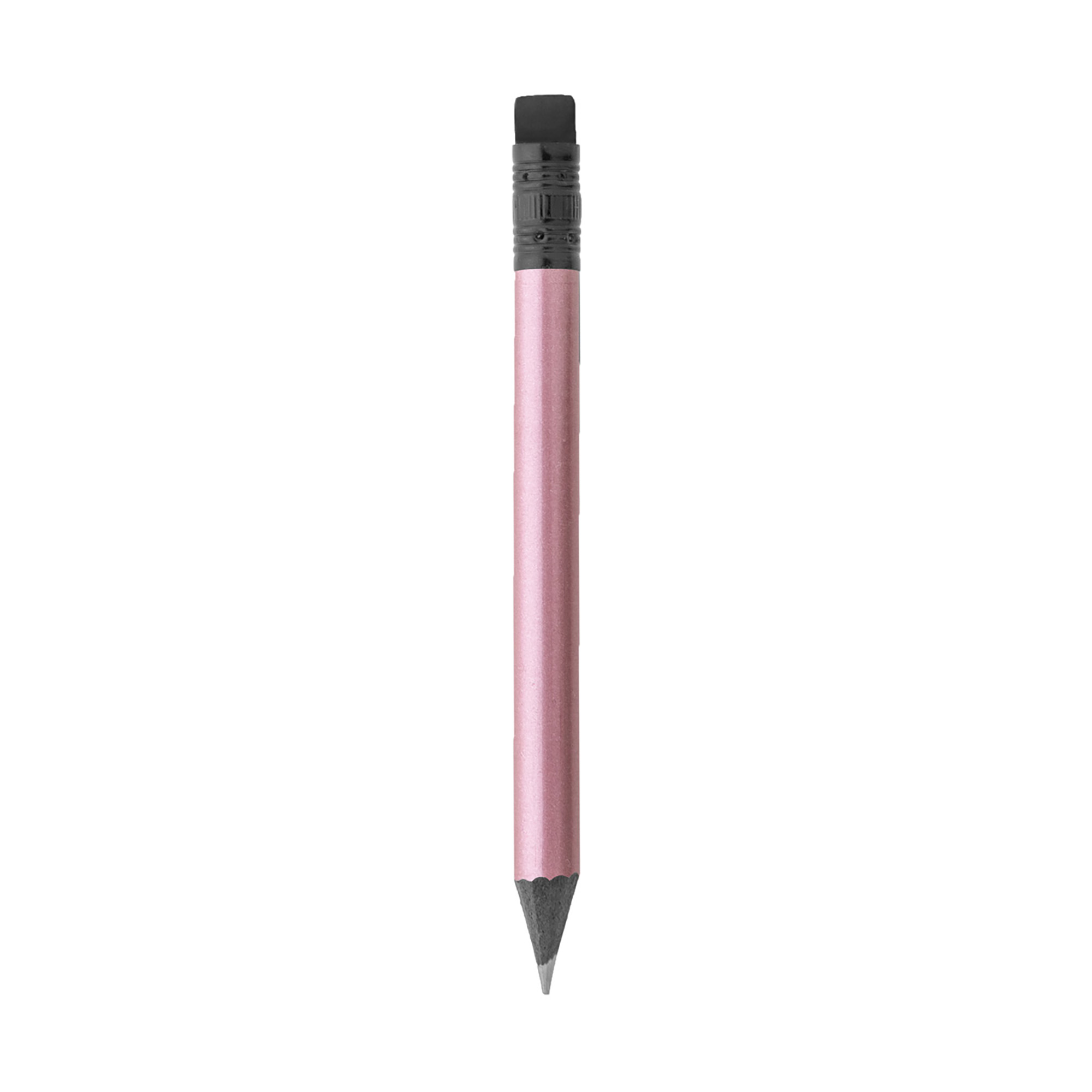 Mini-crayon avec gomme – HB | Taillé | Quadrichromie