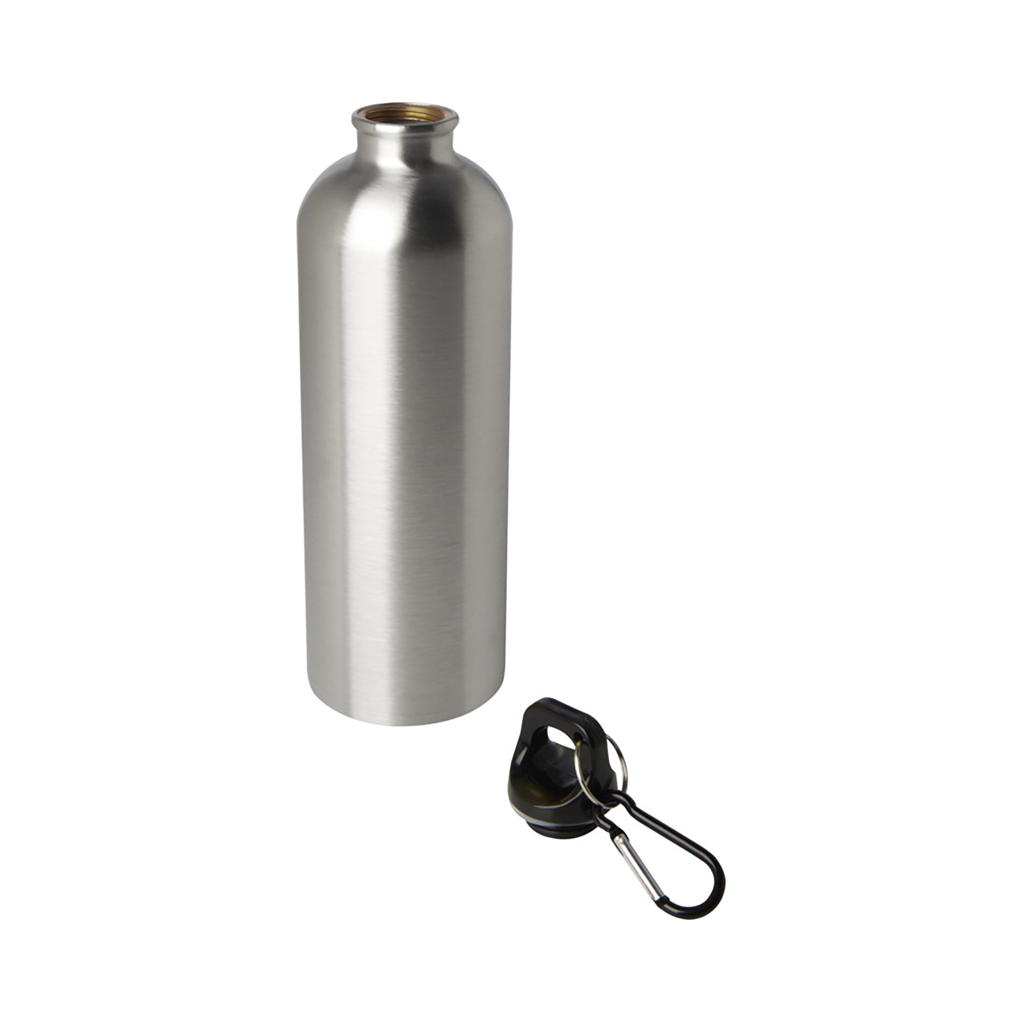 Gourde – 750 ml | Acier Inox Recyclé | Simple Paroi | Mousqueton
