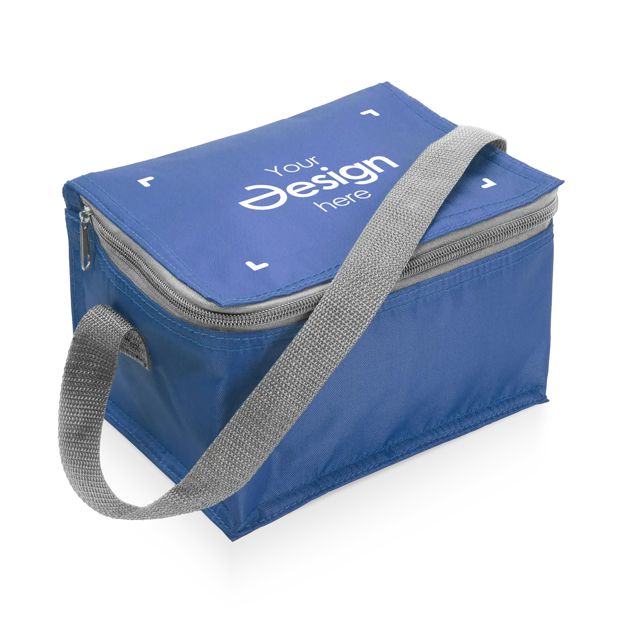 Sac isotherme – 6 canettes | Polyester 420D | Fermeture zippée | Doublure aluminium