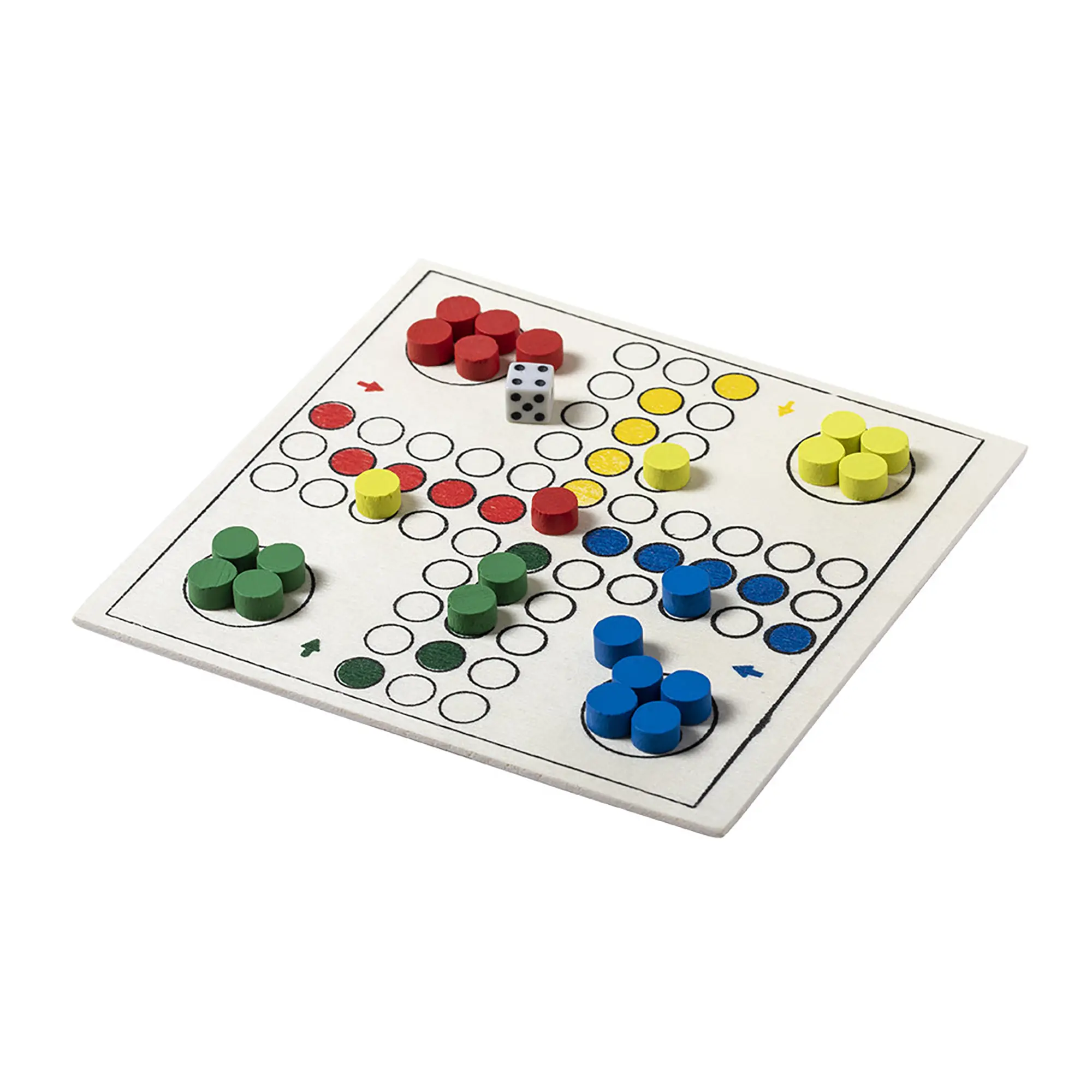 Coffret de jeux en bois |Trois en un | Couvercles coulissants
