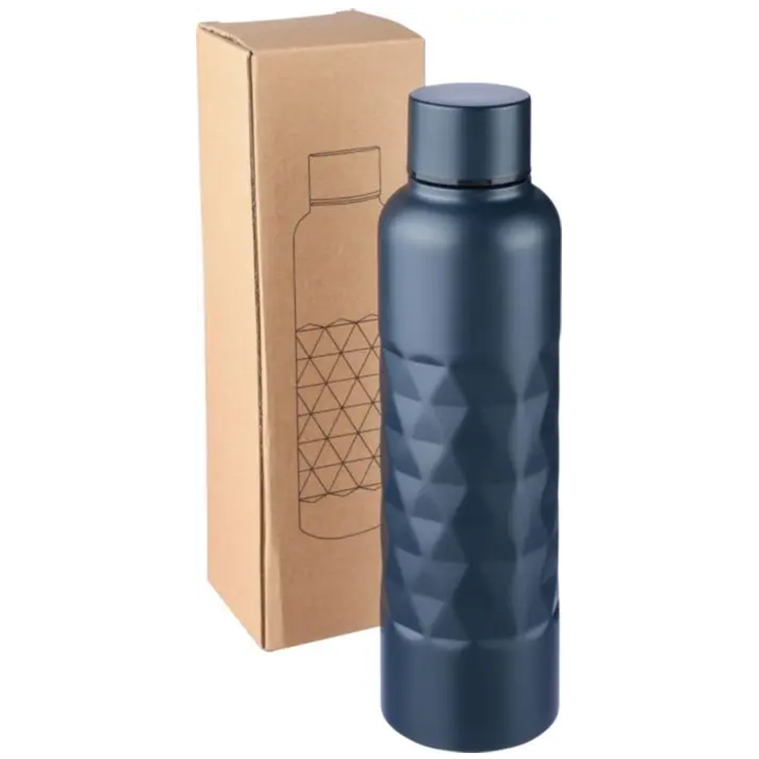 Gourde à paroi simple – Acier inoxydable recyclé | 800 ml | Durable | Élégante