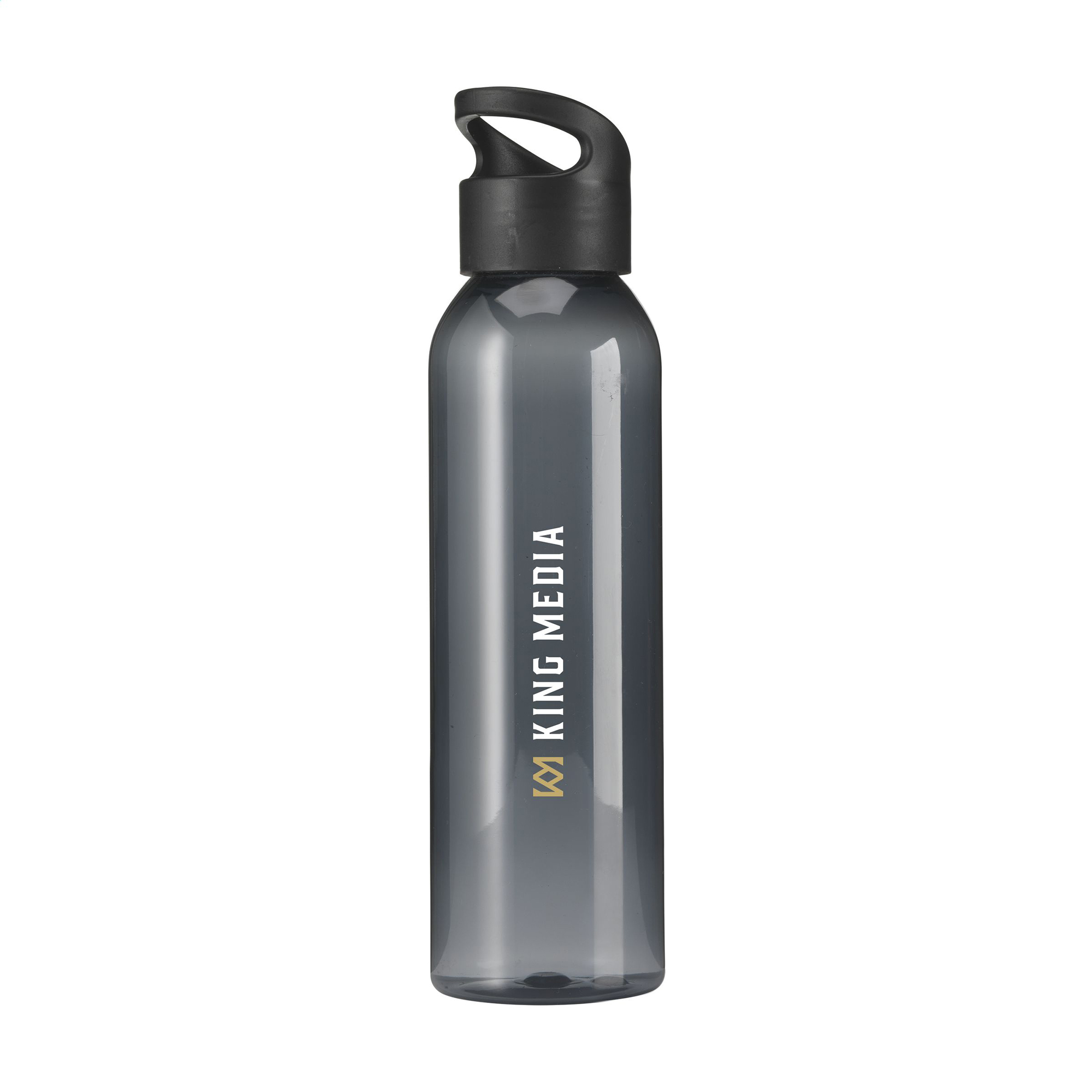 Wasserflasche aus RPET – 650 ml | Klare Optik | GRS-zertifiziert | Schraubdeckel | Auslaufsicher