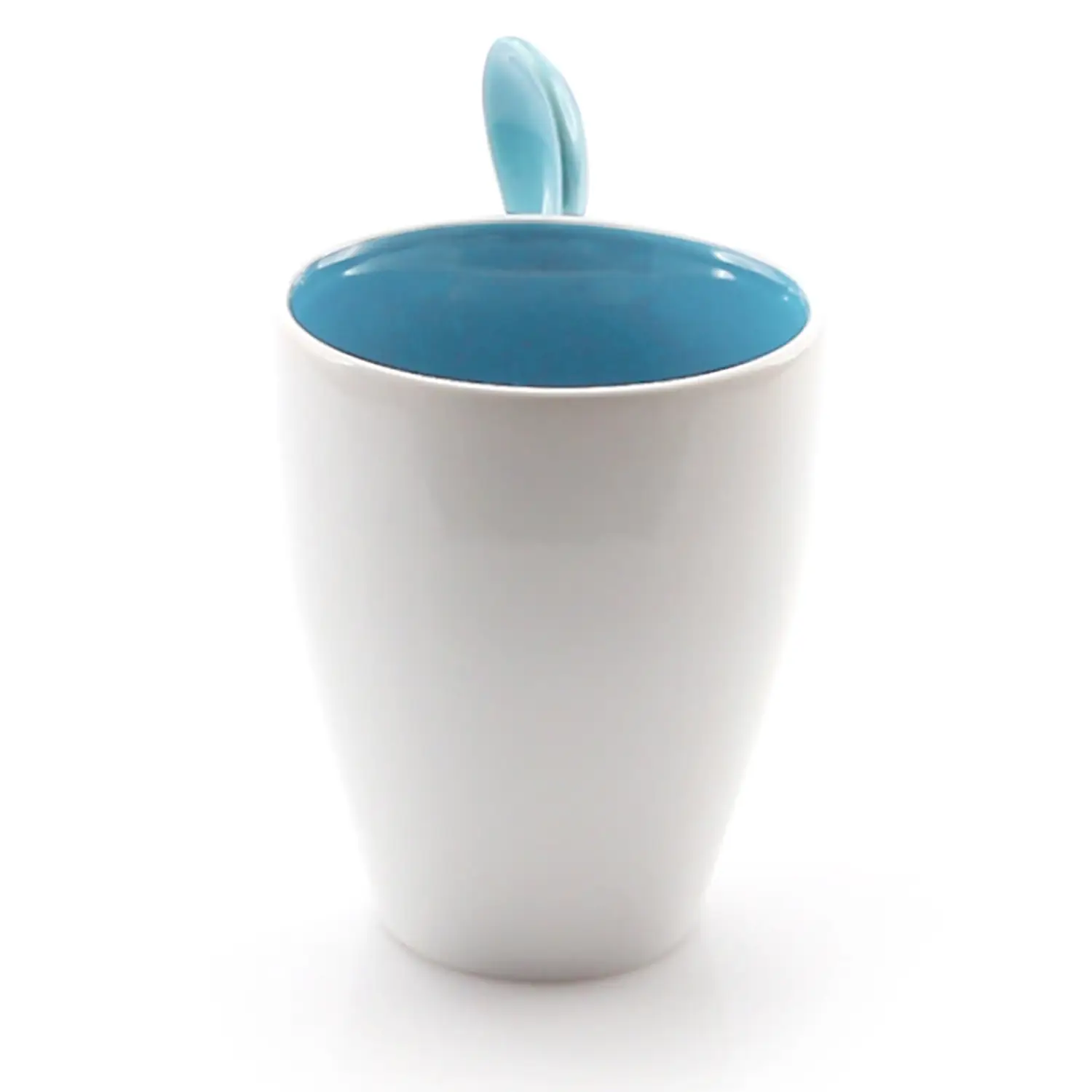 Mug céramique 350 ml – Extérieur coloré | Intérieur blanc | Droit | Classique