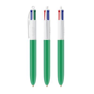 Balpen BIC - 4 kleuren | Duurzaam | 1-4 kleuren & Full Colour