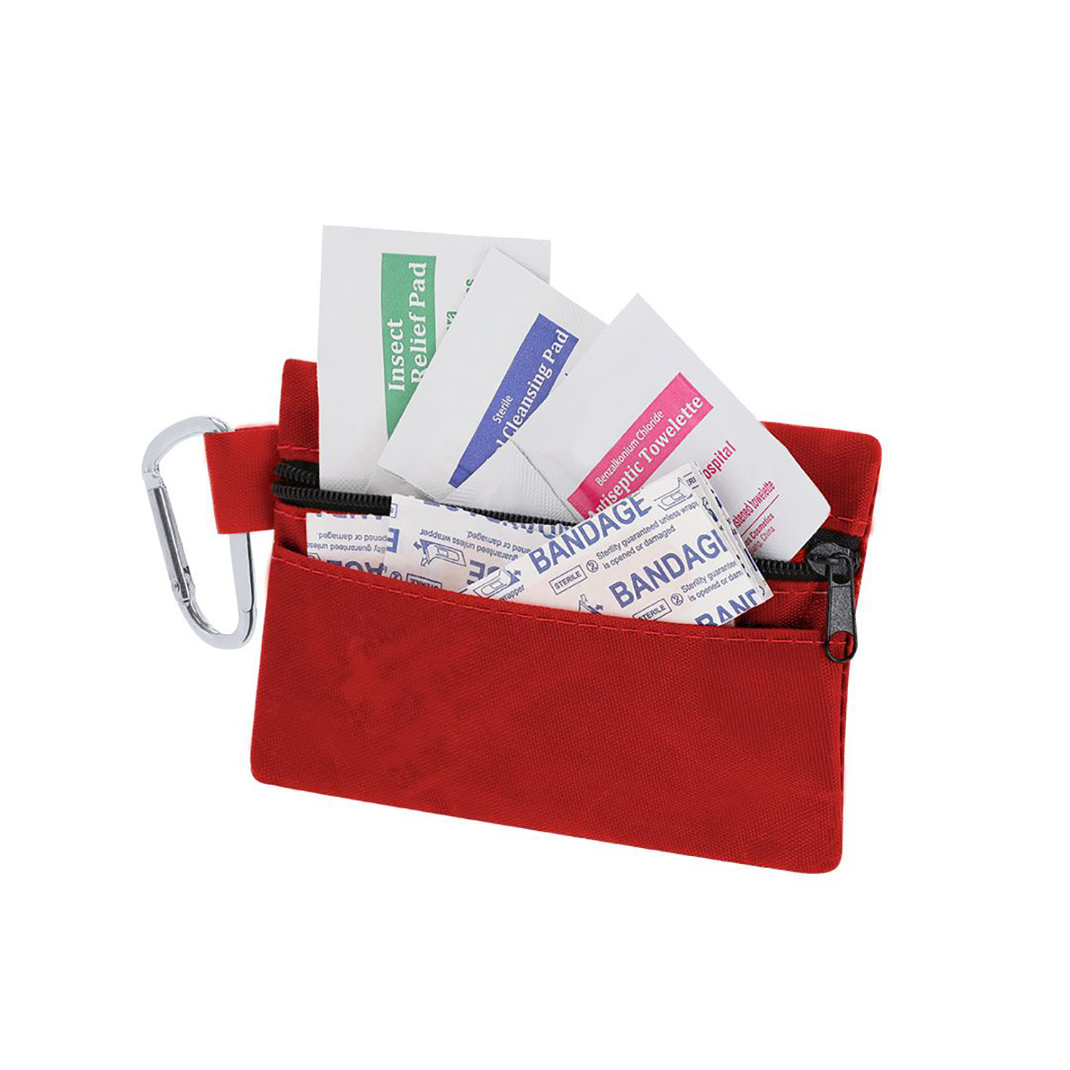 Trousse de secours – Kit de premiers secours compact | 16 pièces | Étui en nylon | Format voyage