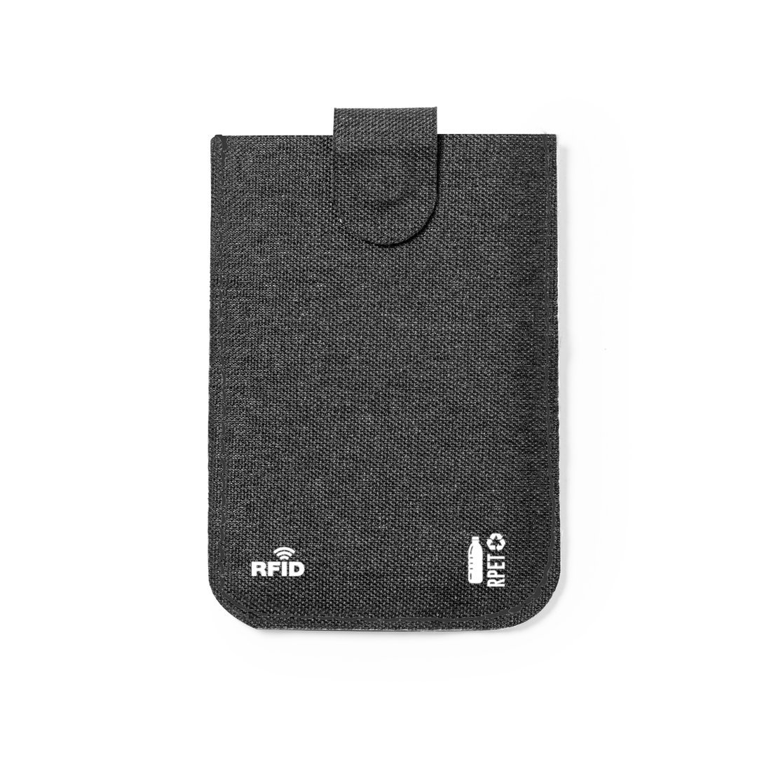 Porte-cartes | Polyester RPET | 5 compartiments | Impression jusqu'à 4 couleurs